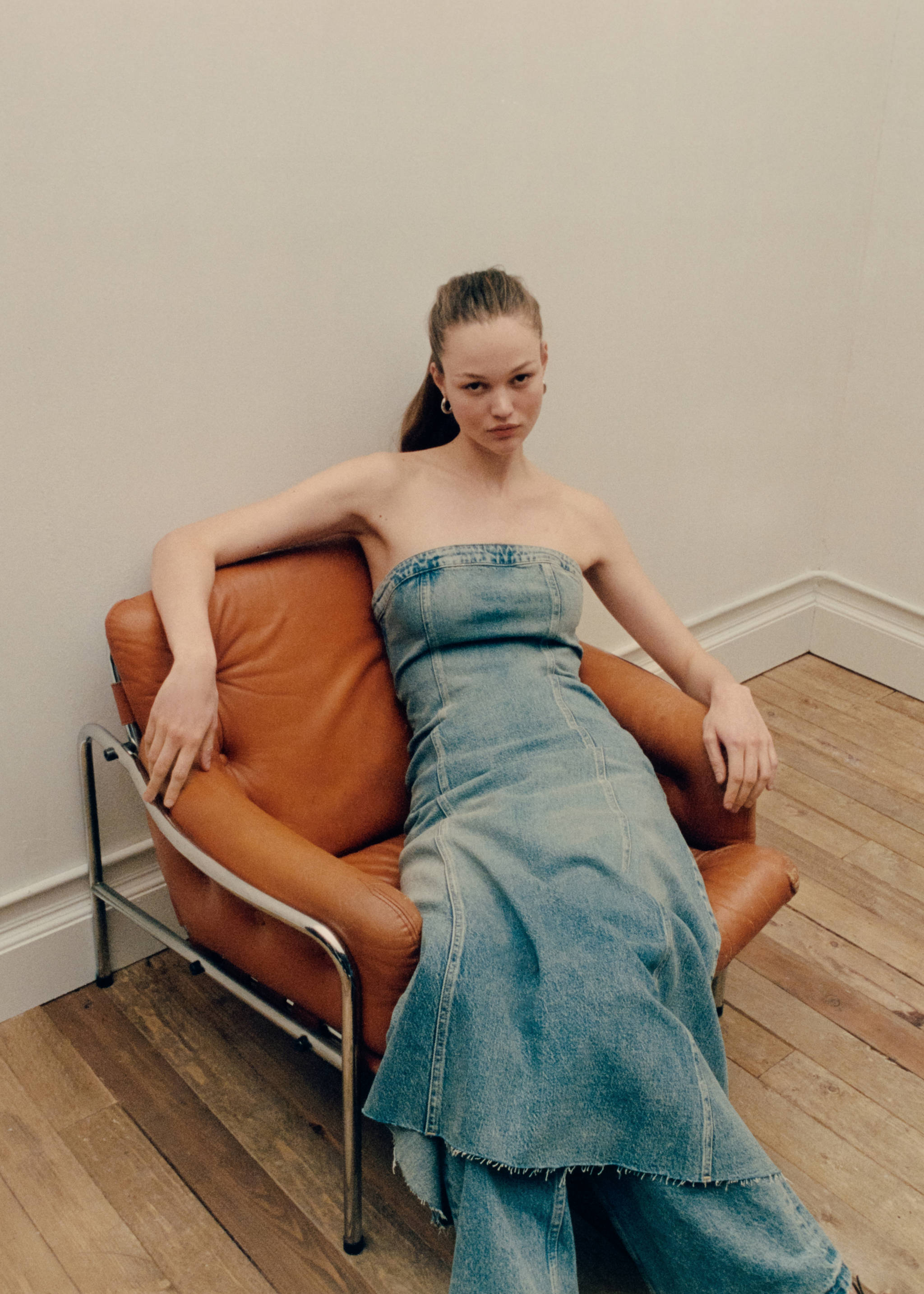 Robe bustier en jean - Détail de l'article 7