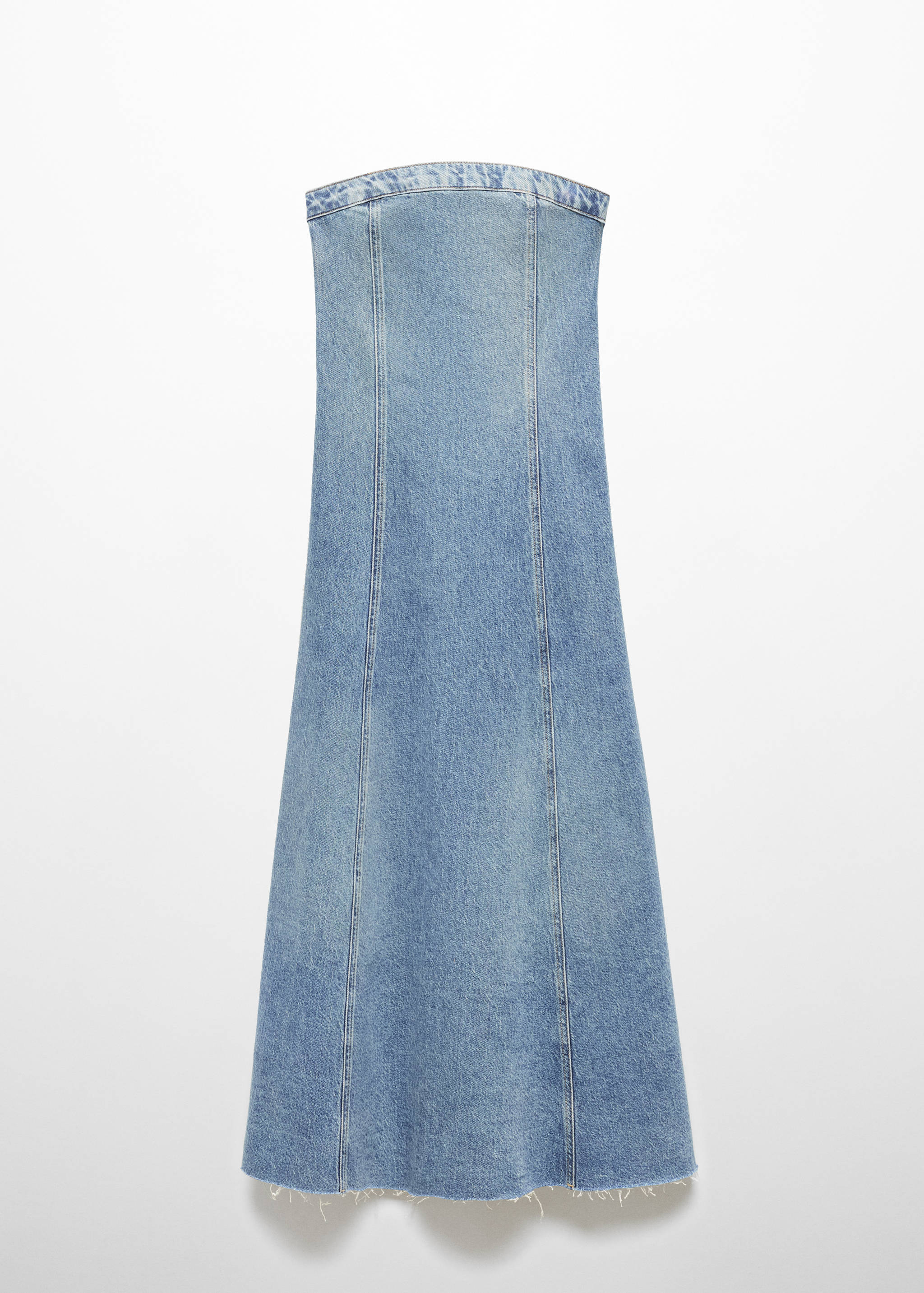 Robe bustier en jean - Article sans modèle