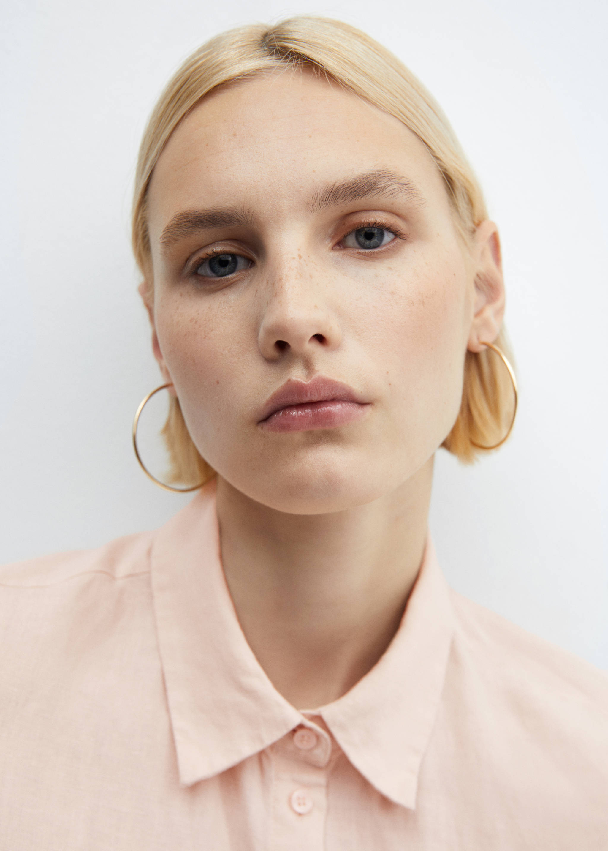 Рубашка 100% лен - Деталь изделия 1