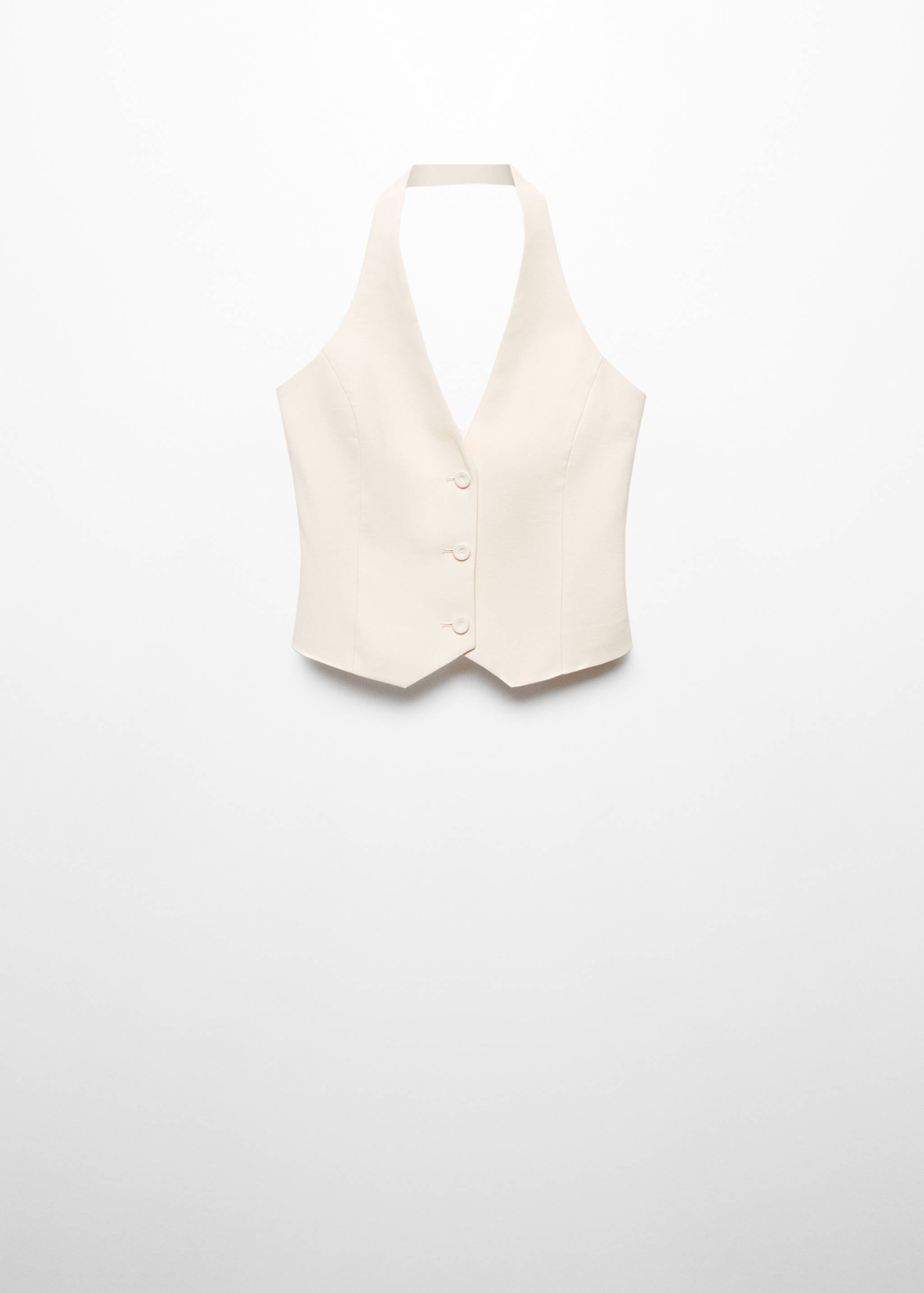 Suit waistcoat with buttons - Article without model