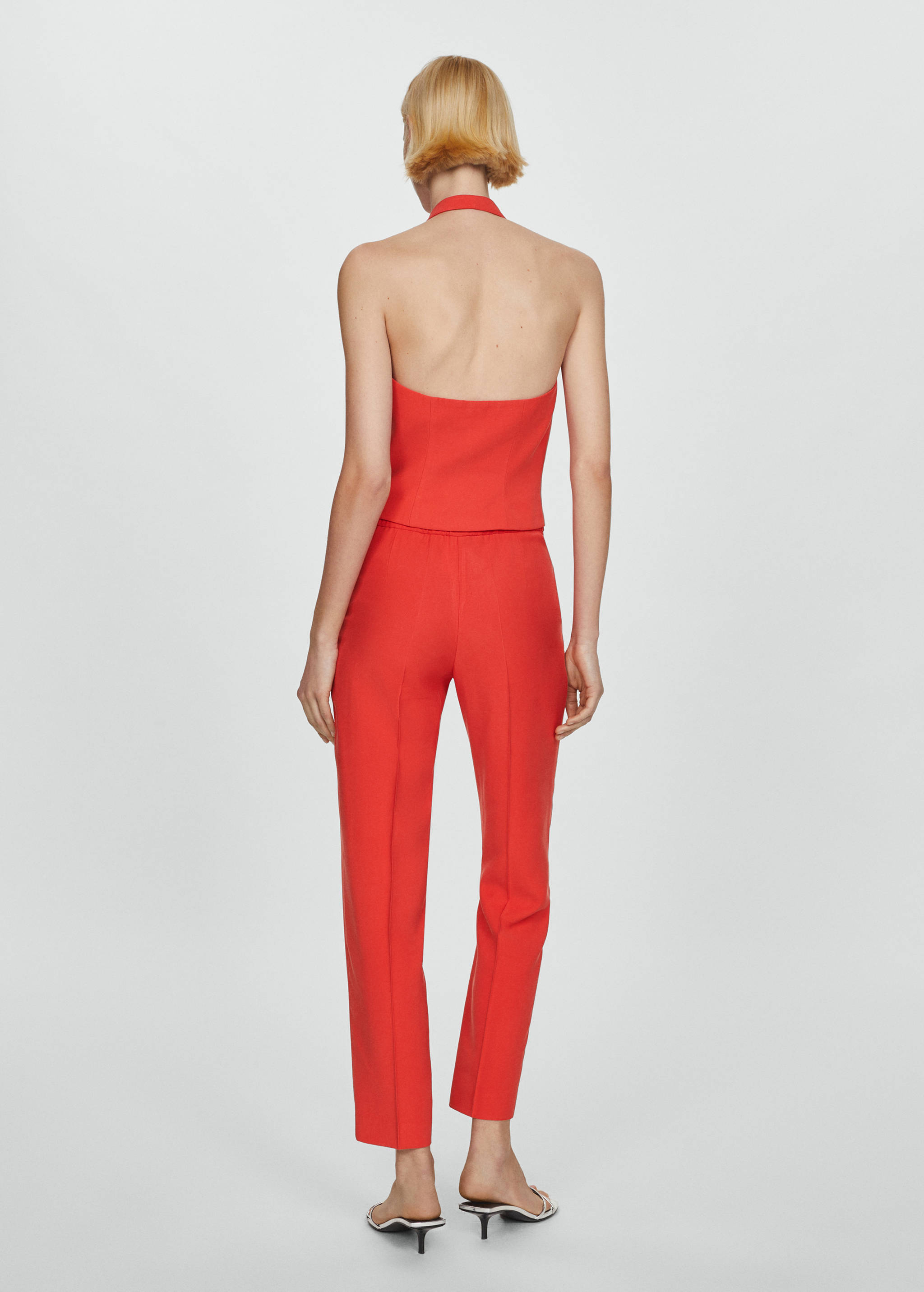 Suit waistcoat with buttons - Reverse of the article