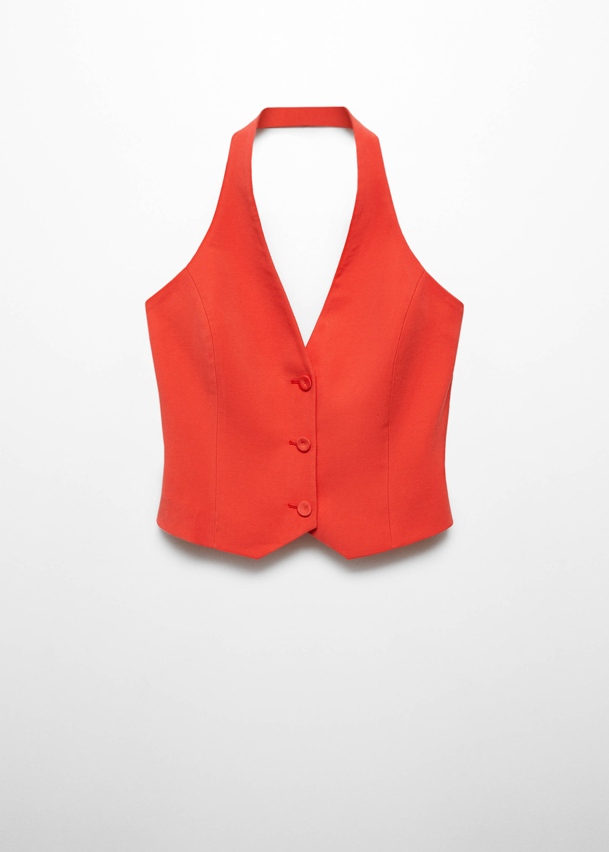 Suit waistcoat with buttons - Article without model