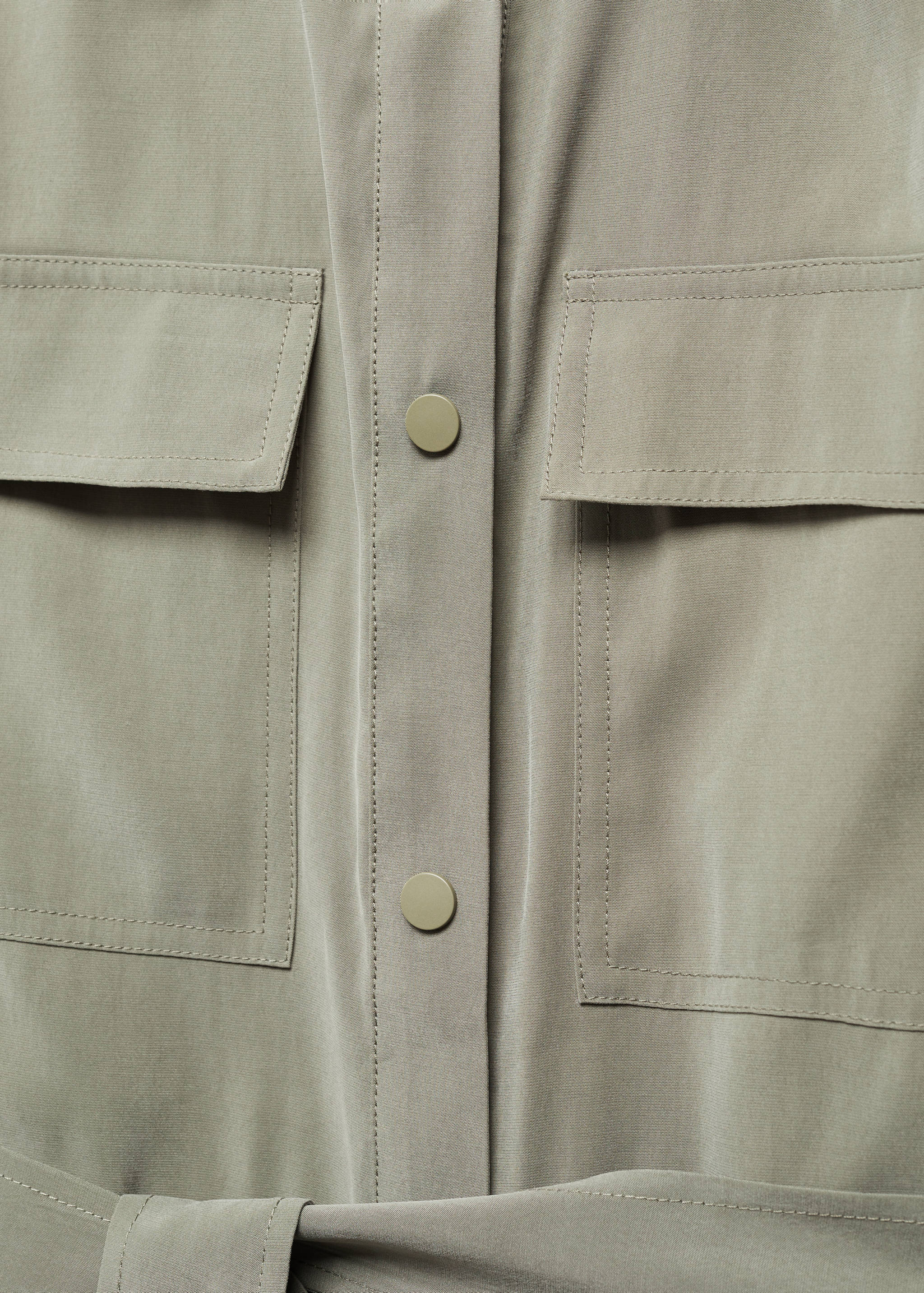 Cargo jumpsuit with pockets - Details of the article 8