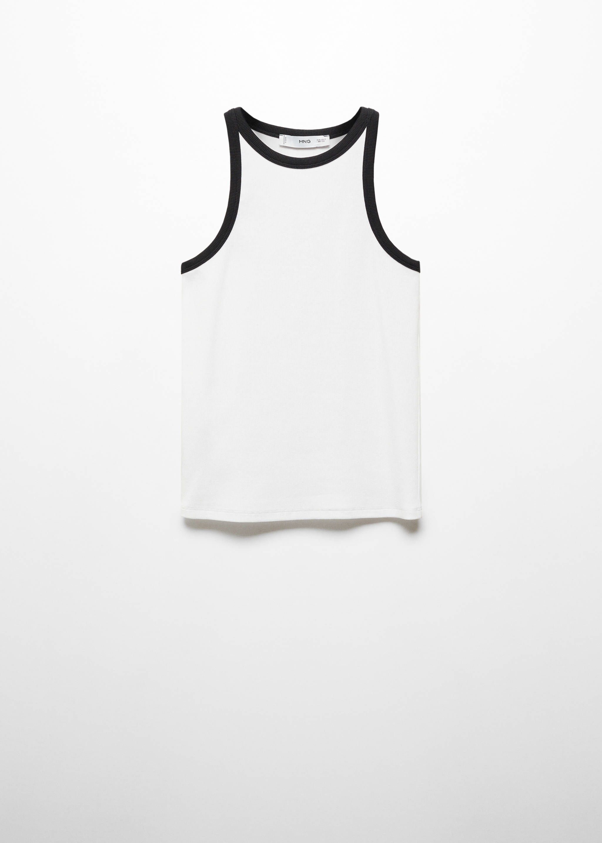 Top liserés contrastants - Article sans modèle