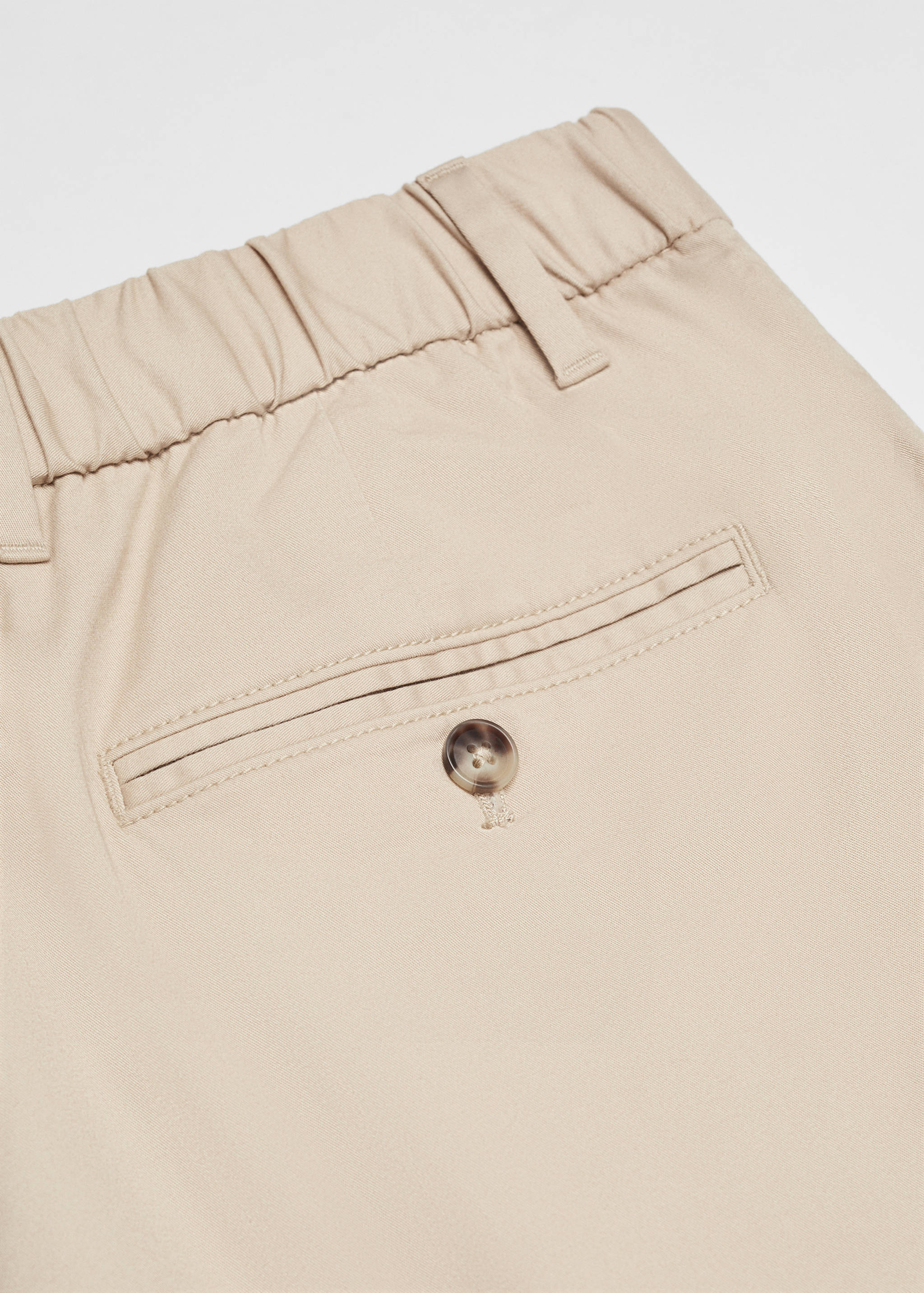 Бавовняні шорти бермуди чінос slim fit - Детальніше про товар 8