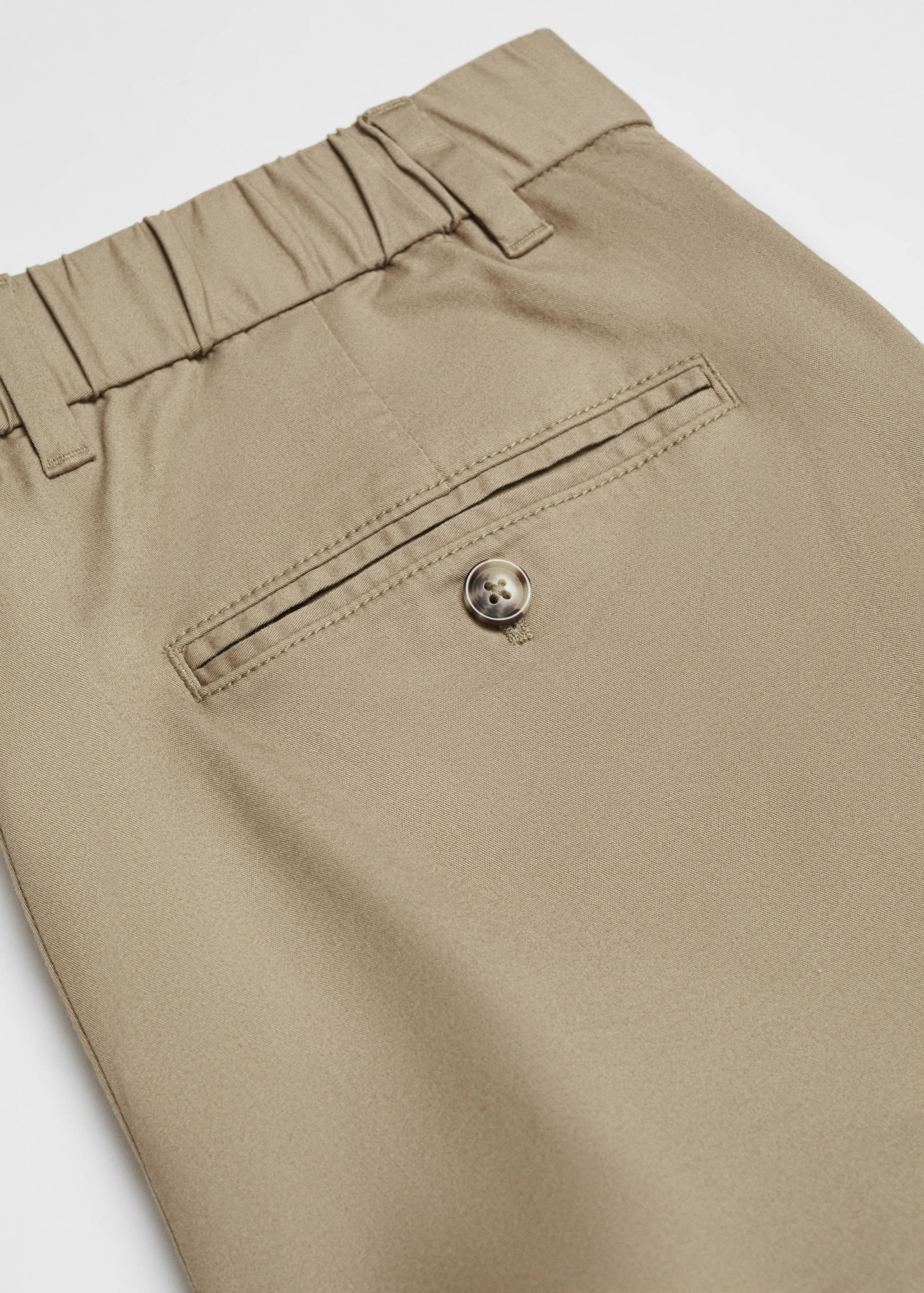 Бавовняні шорти бермуди чінос slim fit - Детальніше про товар 8