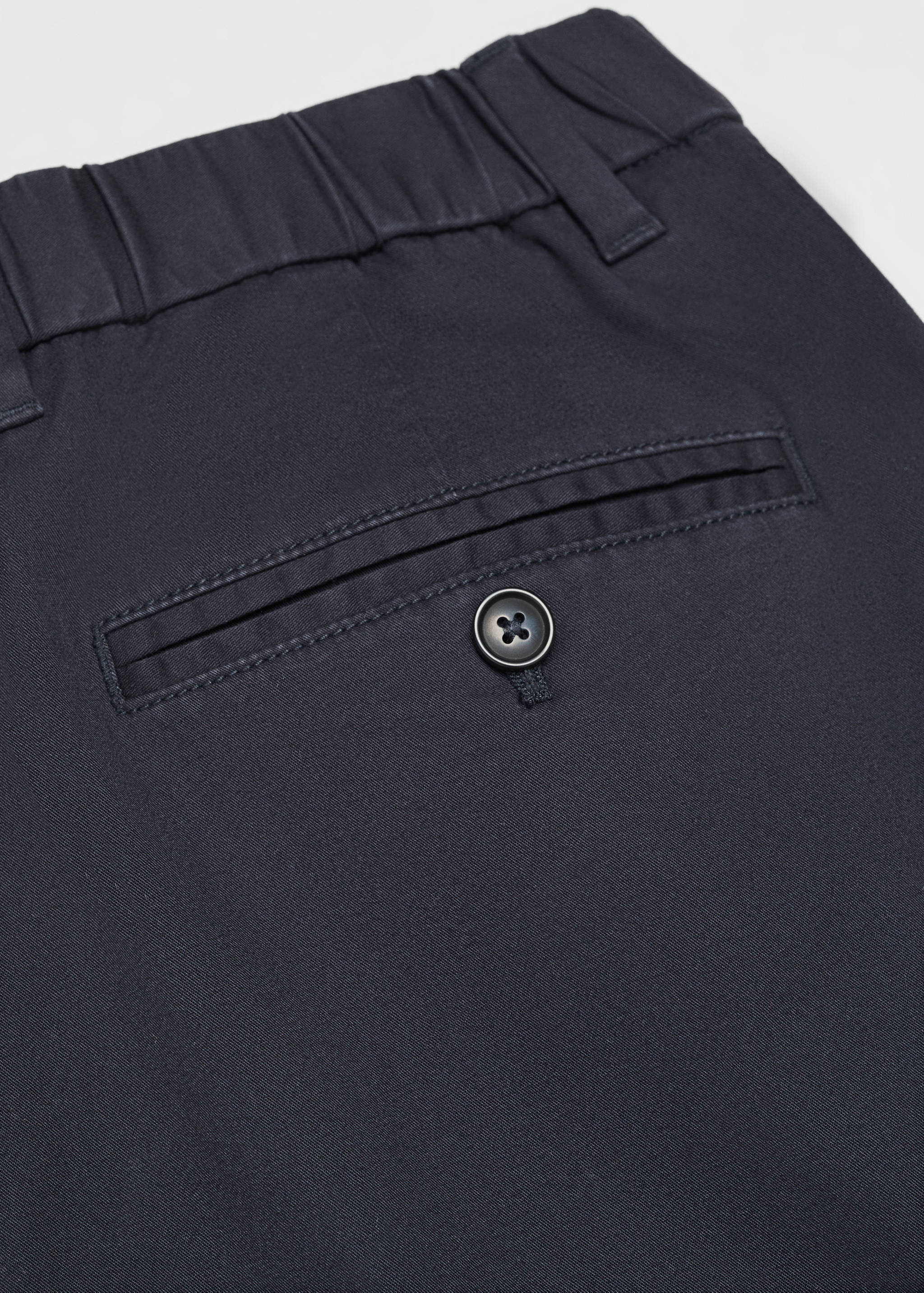 Бавовняні шорти бермуди чінос slim fit - Детальніше про товар 8