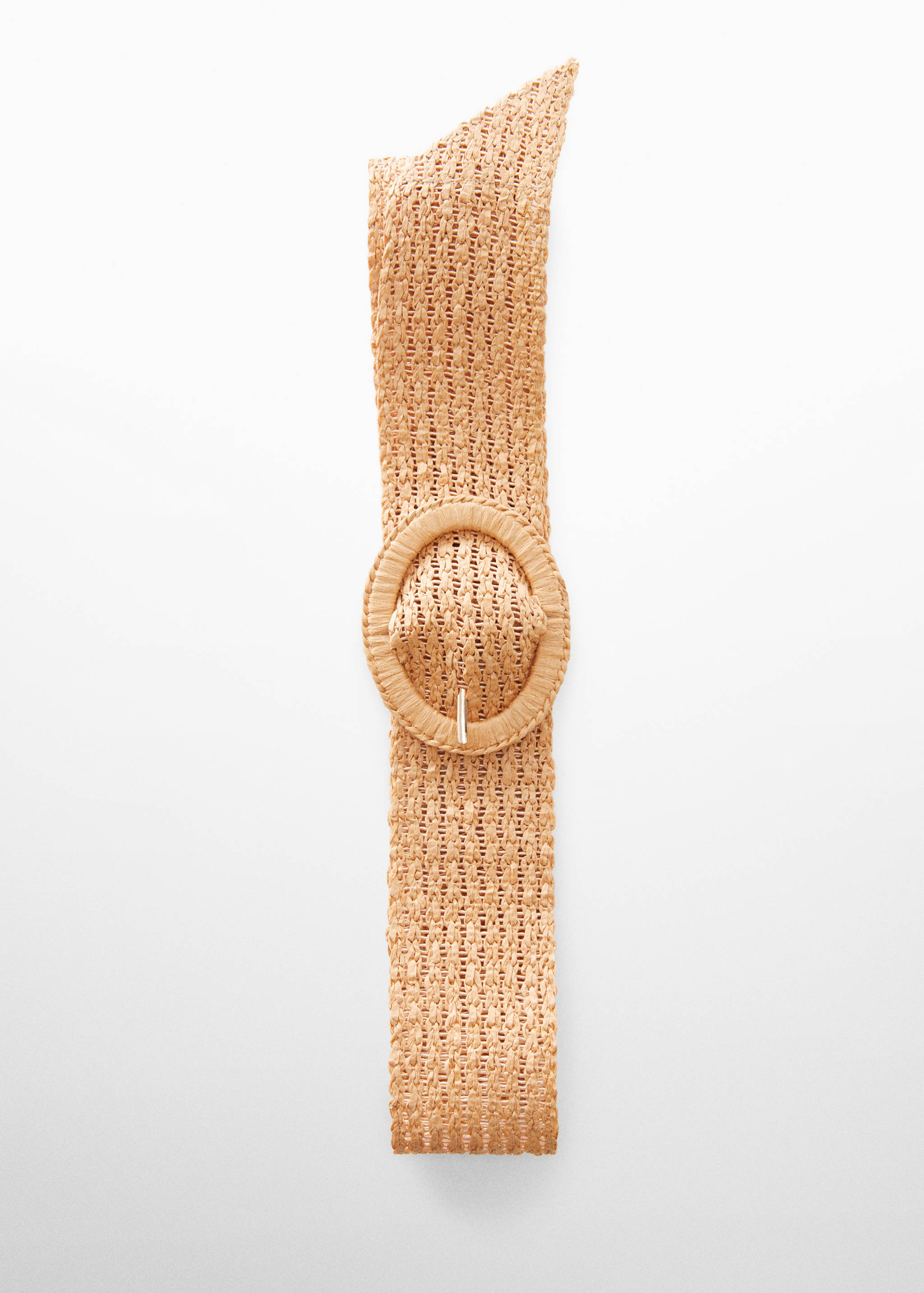 Raffia buckle belt - Details of the article 1