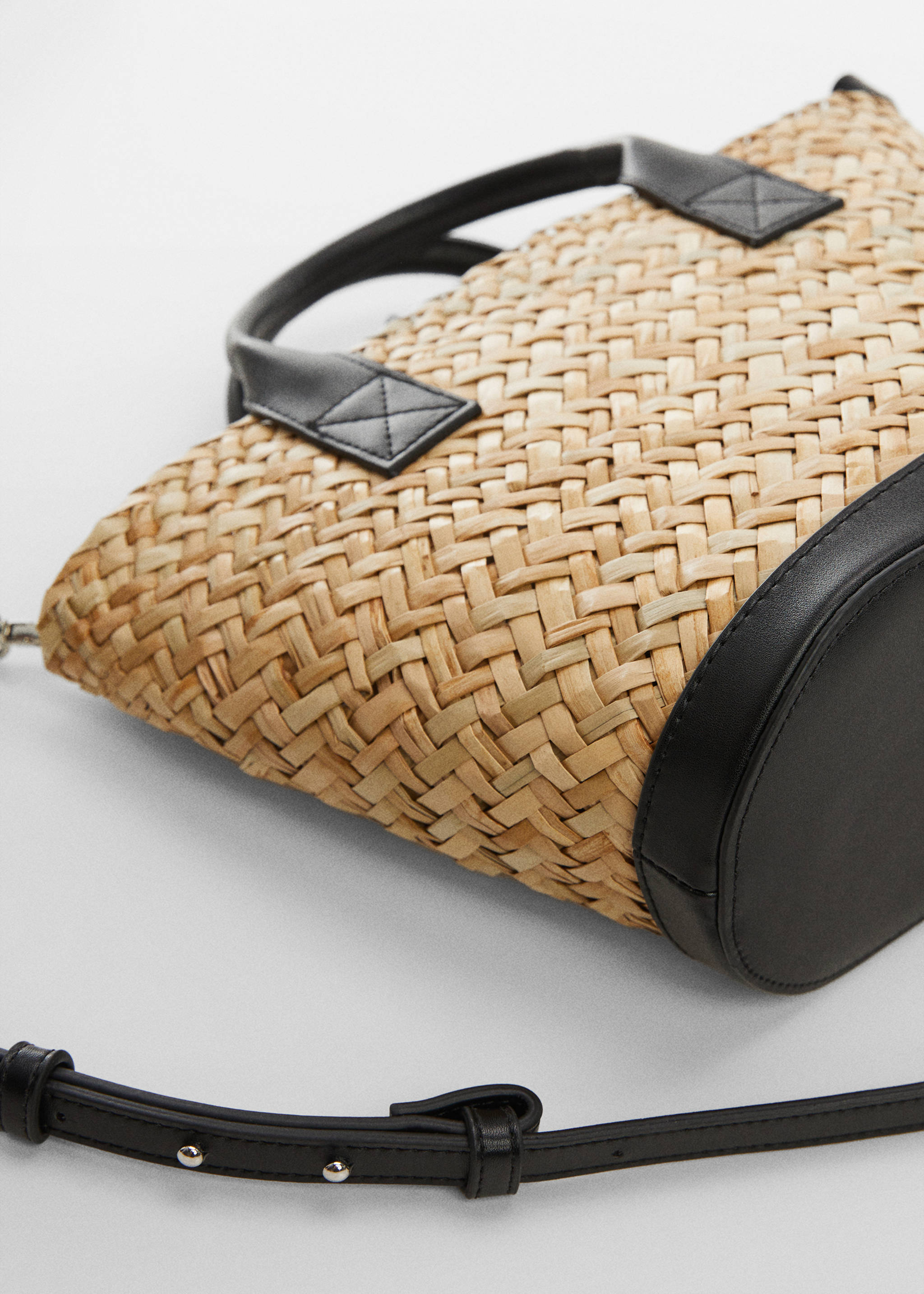 Natural fibre basket bag - Details of the article 1