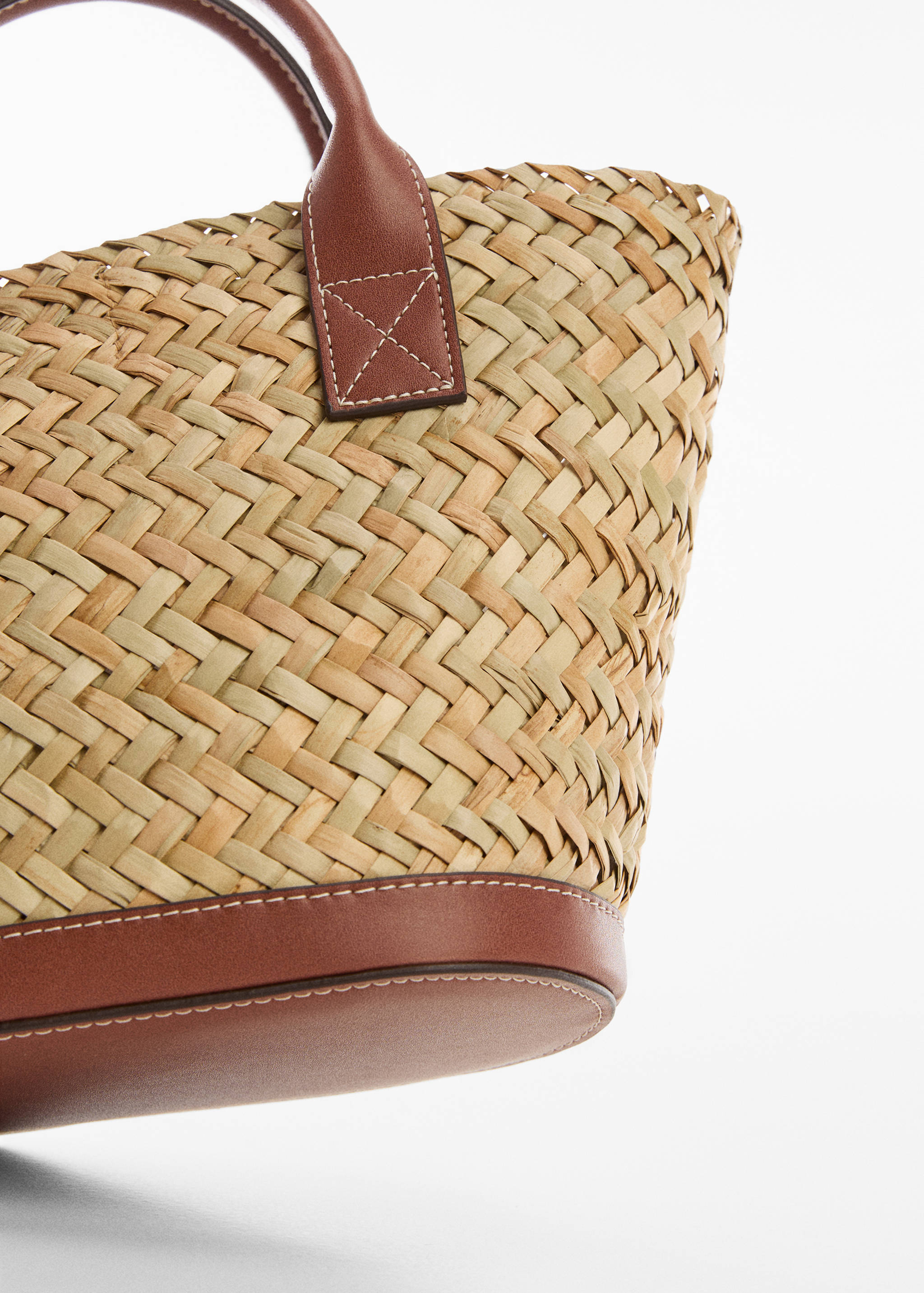 Natural fibre basket bag - Details of the article 2