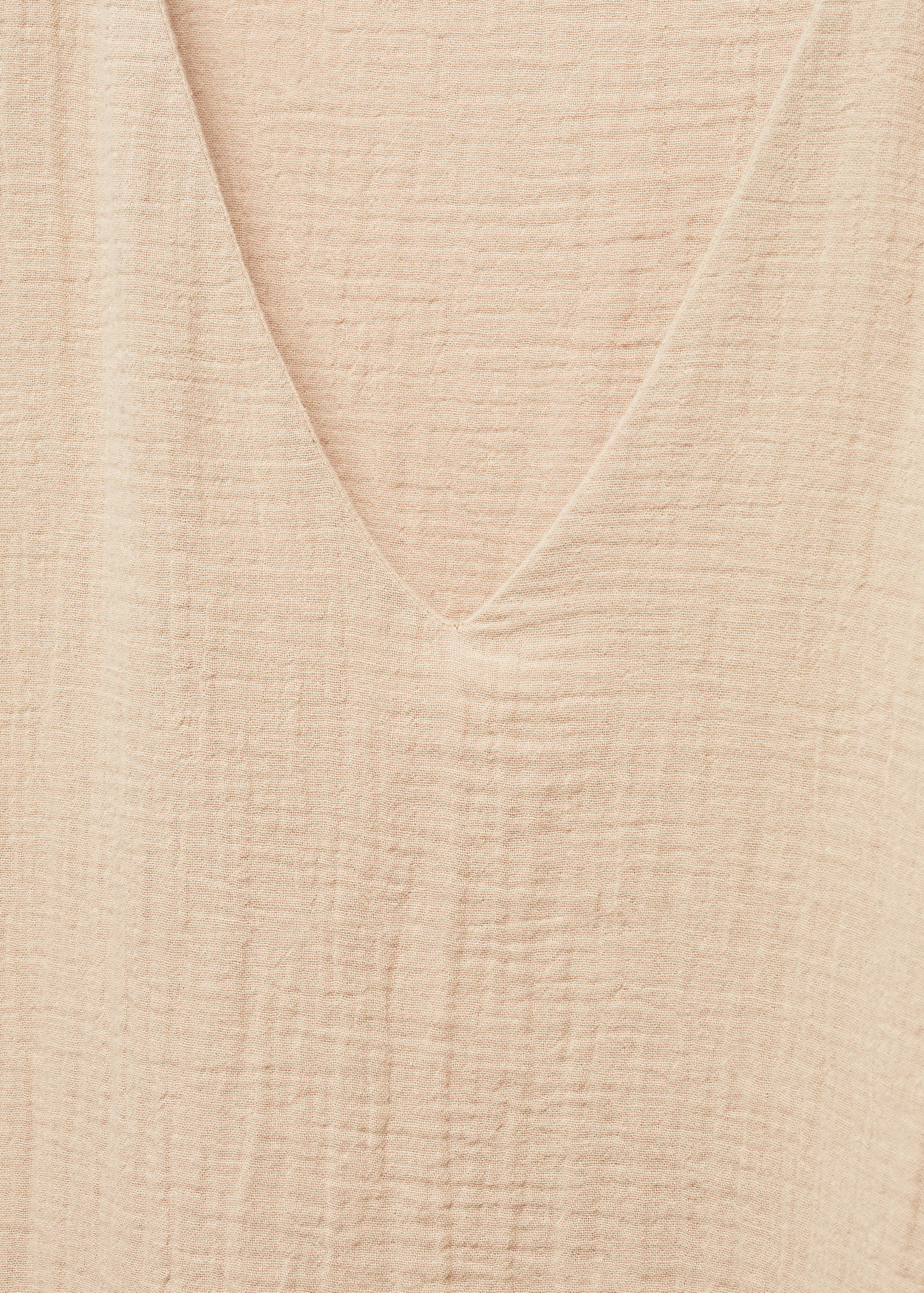 Cotton gauze caftan - Details of the article 8