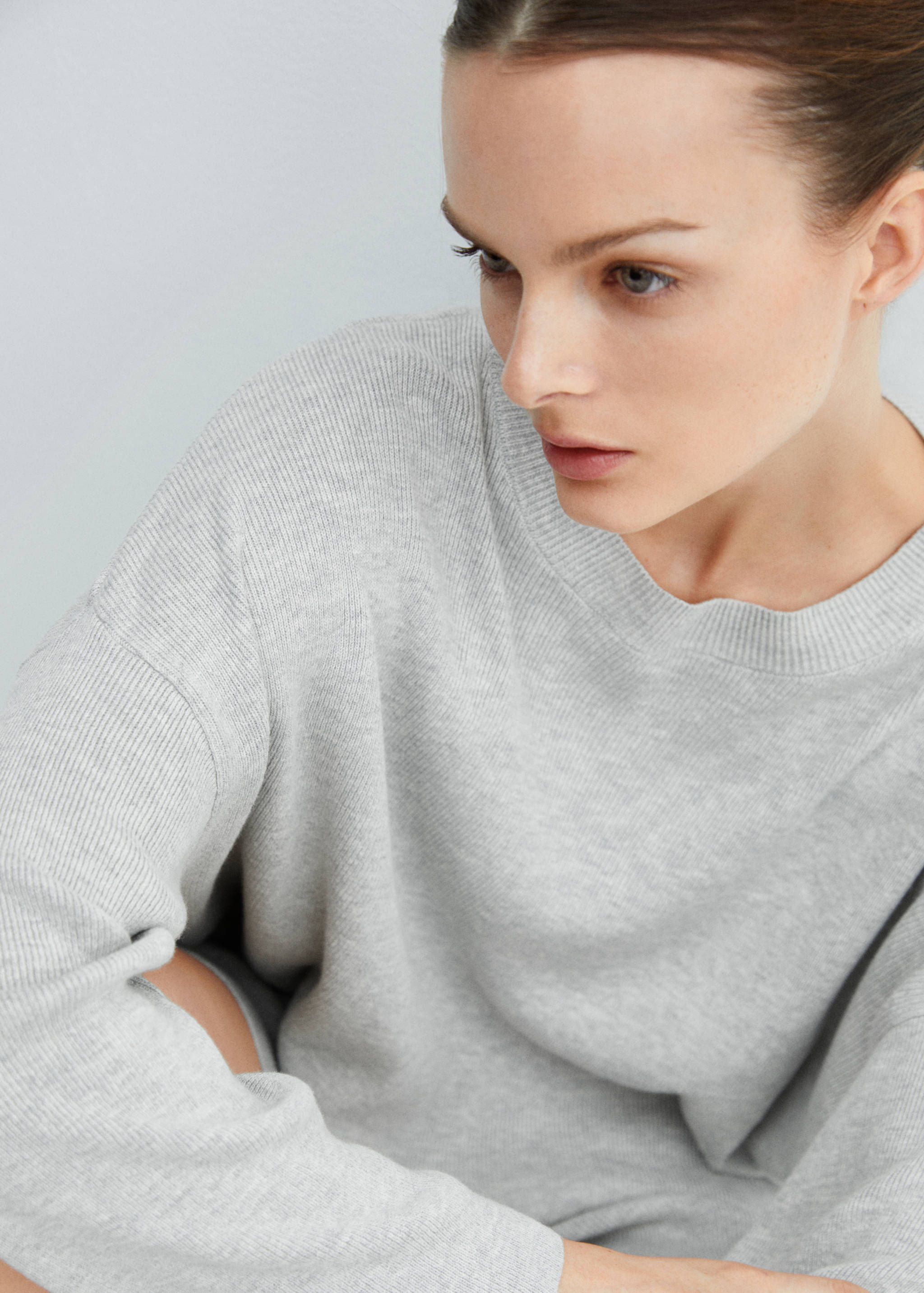 Gebreide trui met ronde hals - Detail van het artikel 1
