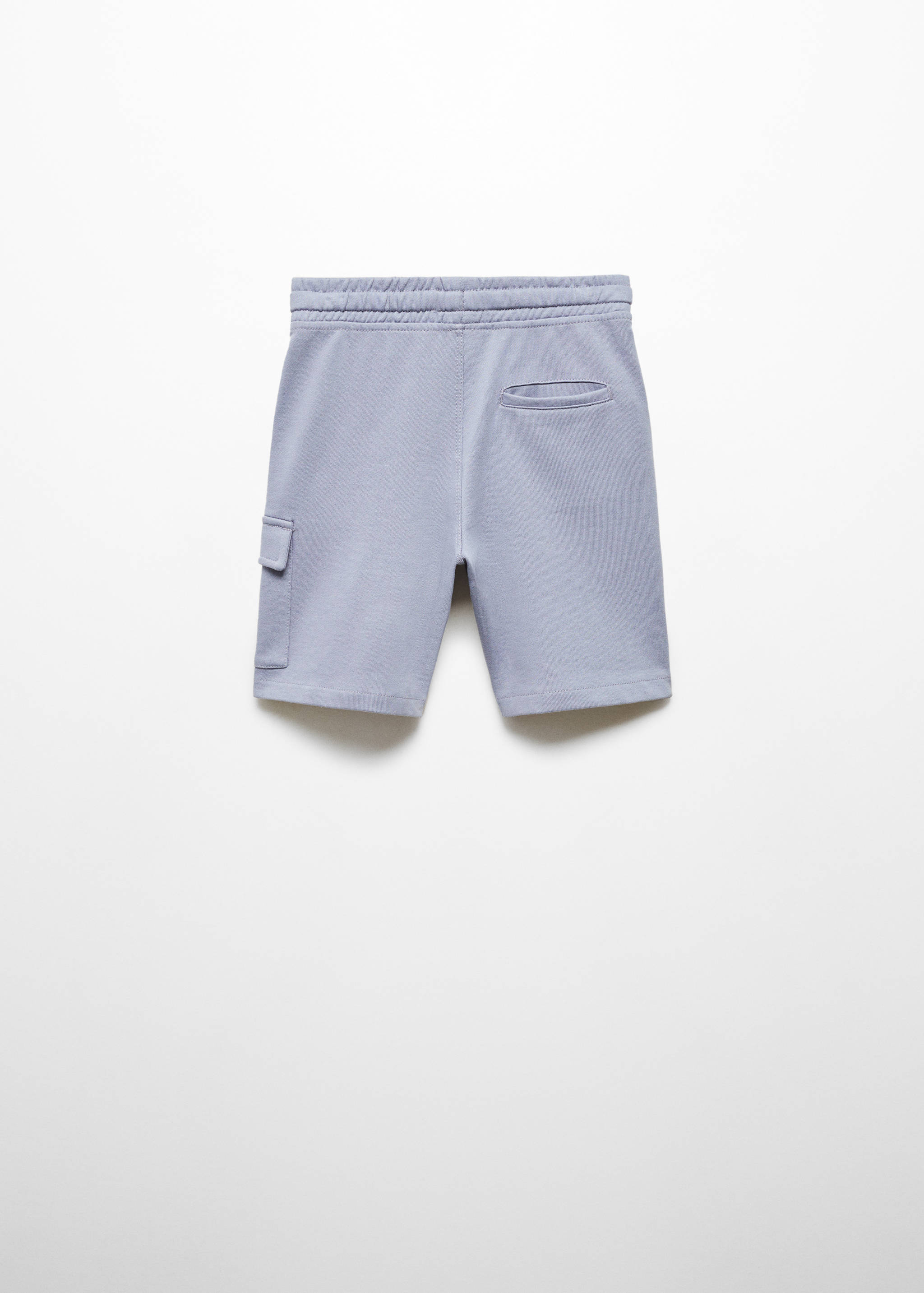 Bermudas algodón cargo - Reverso del artículo