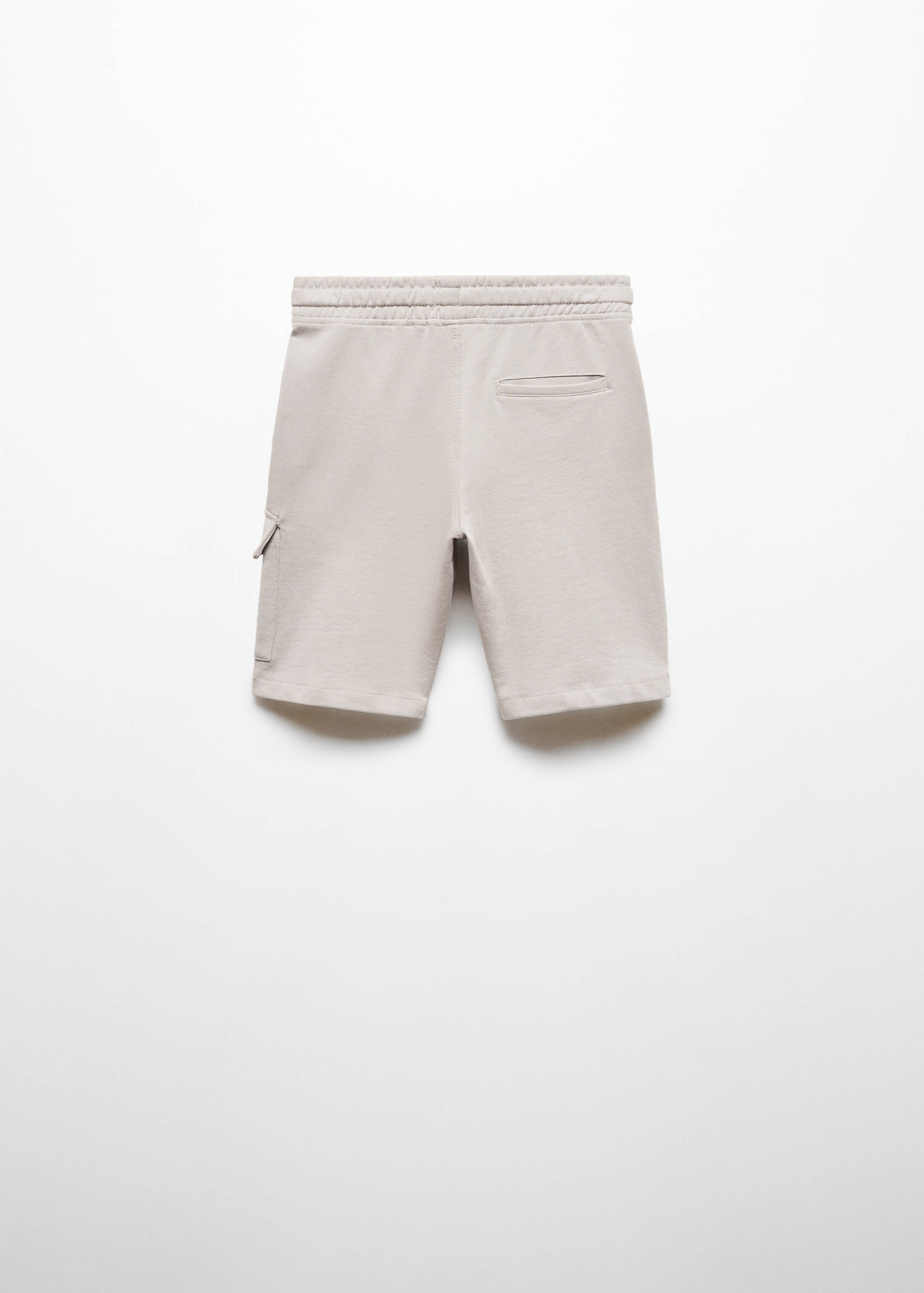 Bermudas algodón cargo - Reverso del artículo