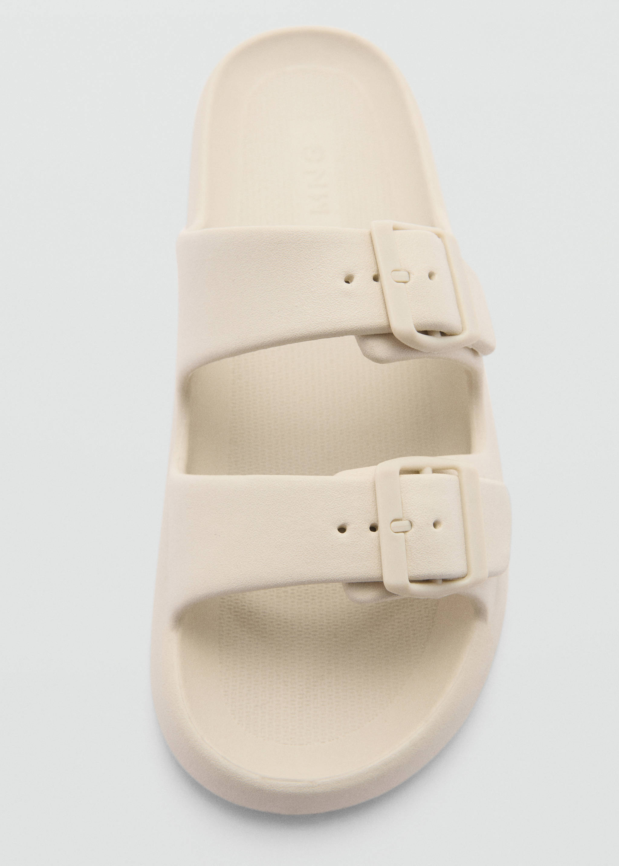 Double-buckle rubber sandals - Details of the article 2