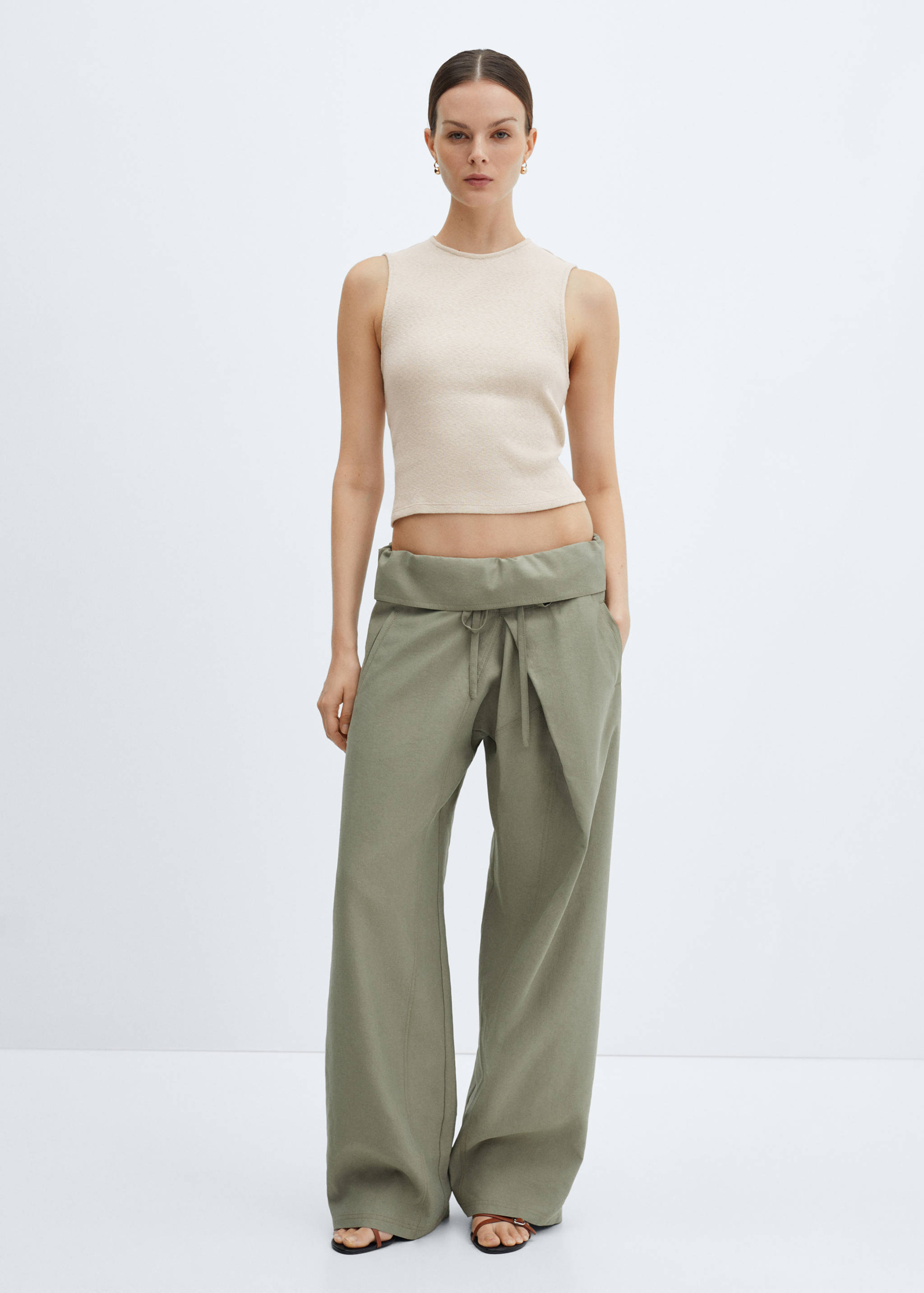 Cotton tank top - General plane