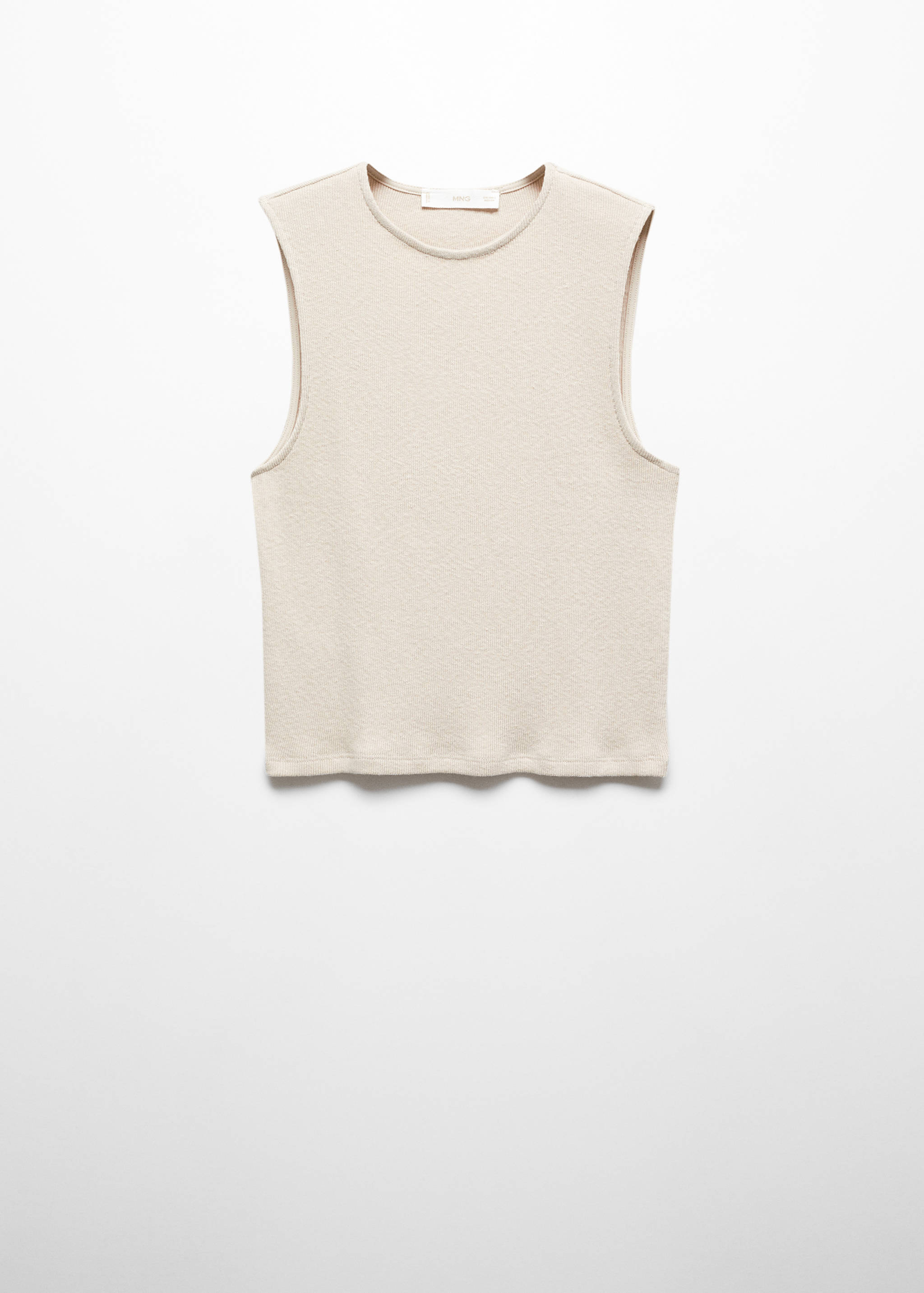 Cotton tank top - Article without model