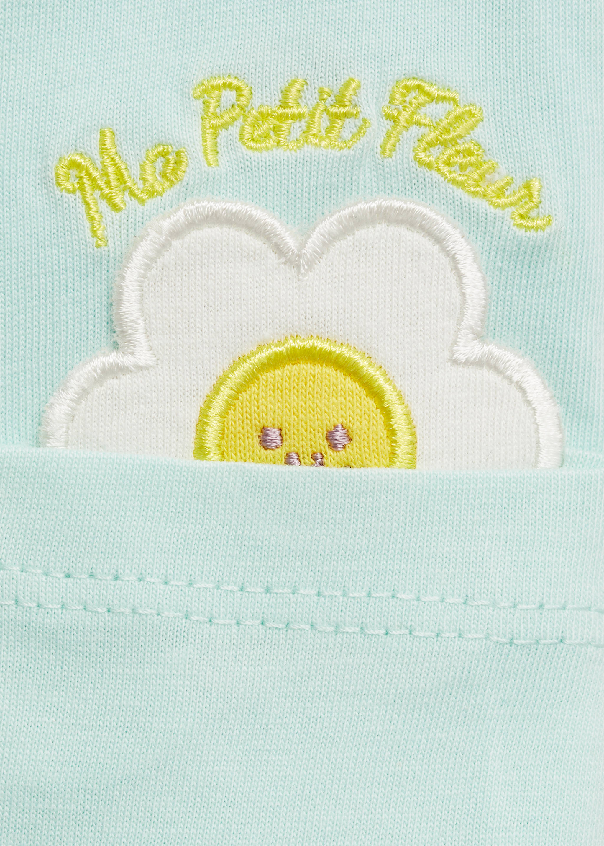 Camiseta algodón detalle bordado - Detalle del artículo 0