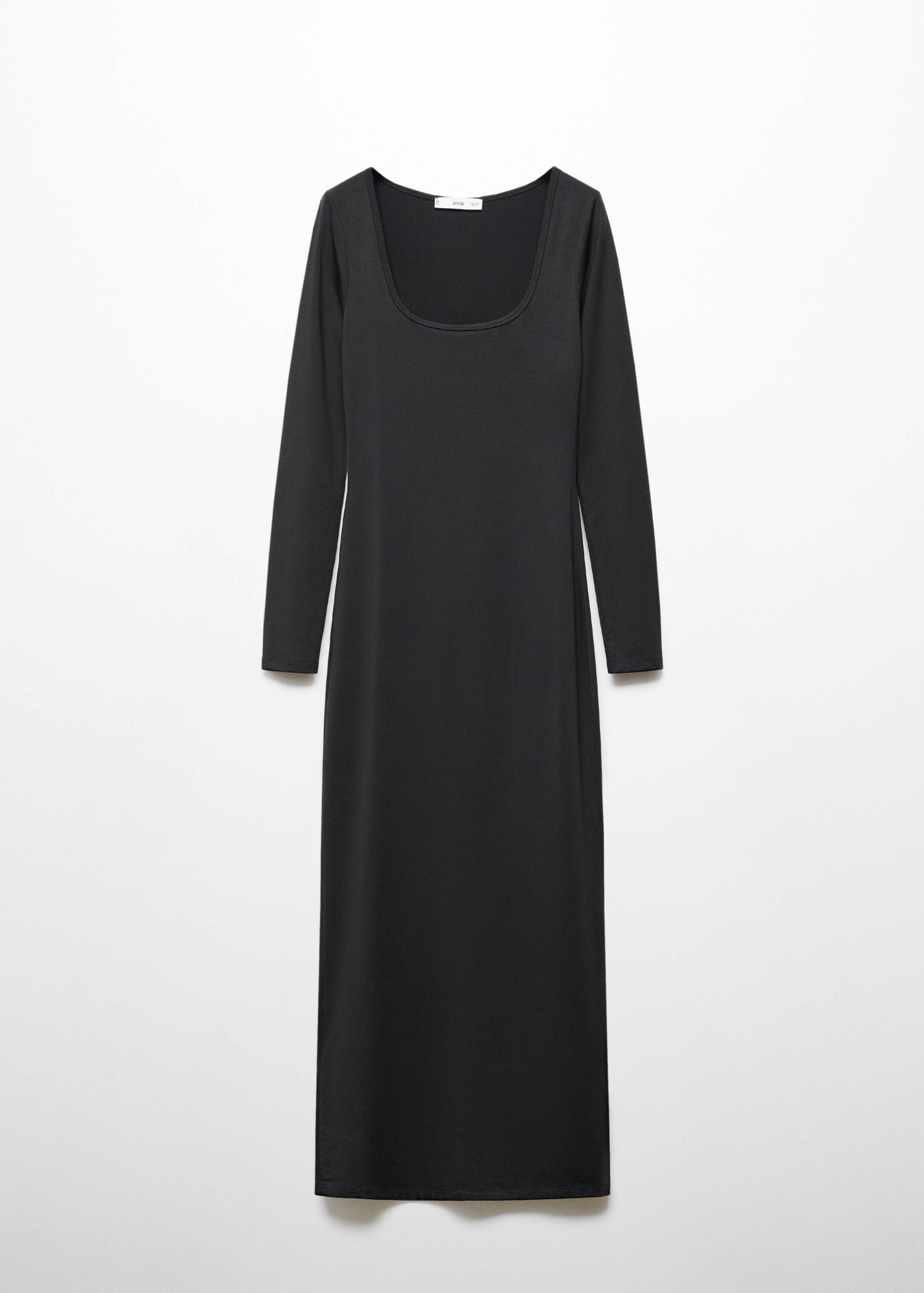 Vestido midi escotado - Artículo sin modelo