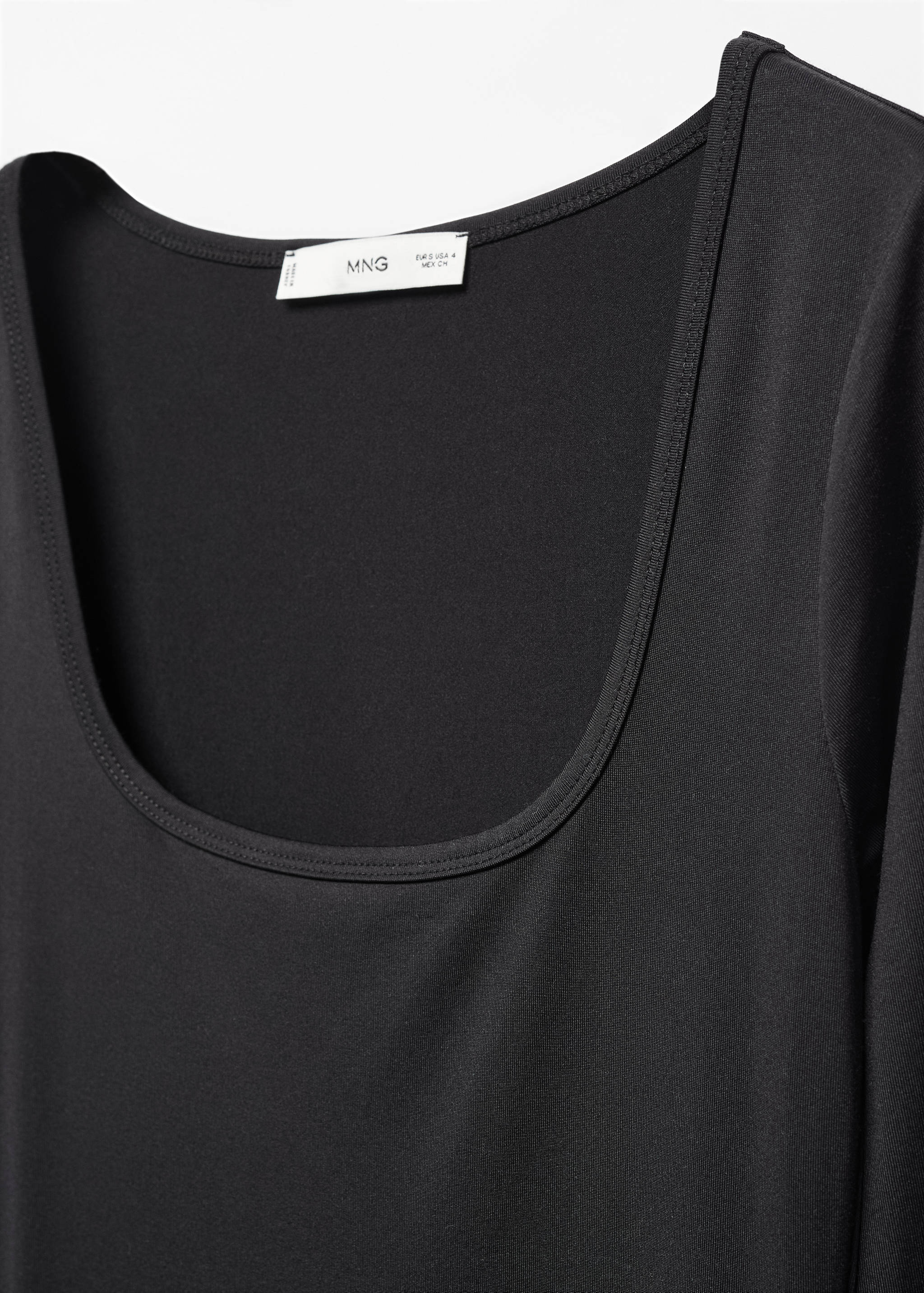 Vestido midi escotado - Detalle del artículo 8