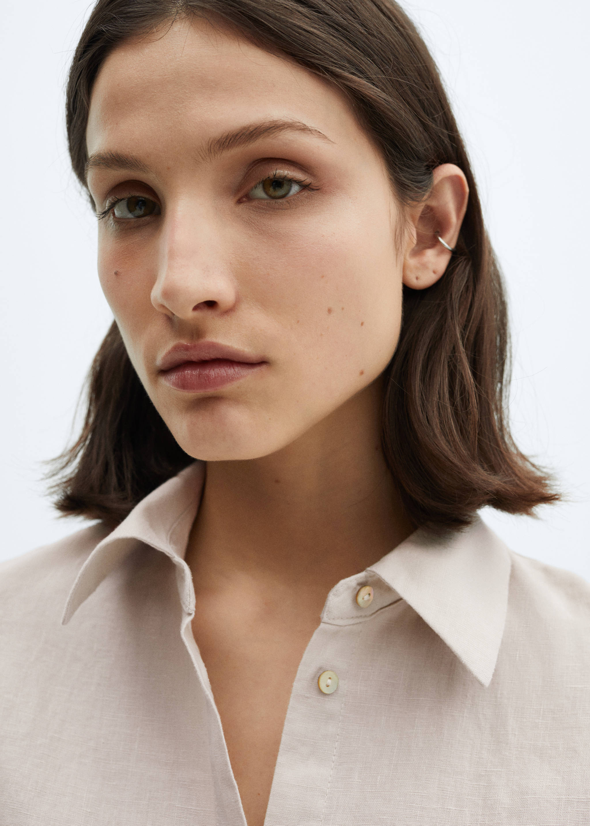 Chemise pyjama lin - Détail de l'article 1