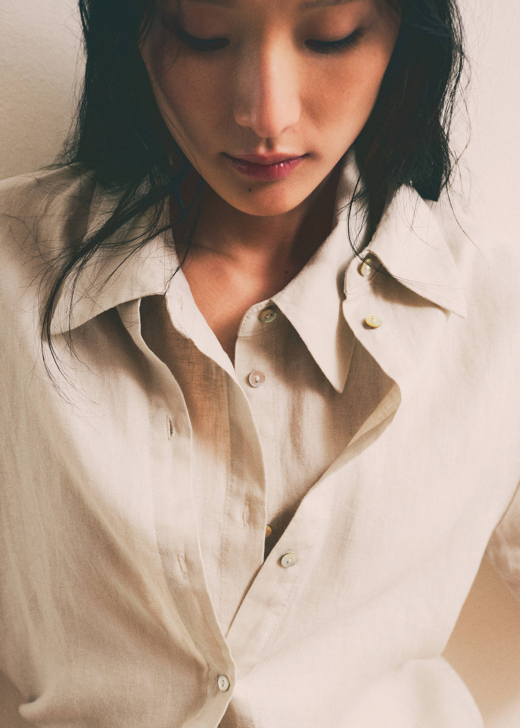 Chemise pyjama lin - Détail de l'article 6