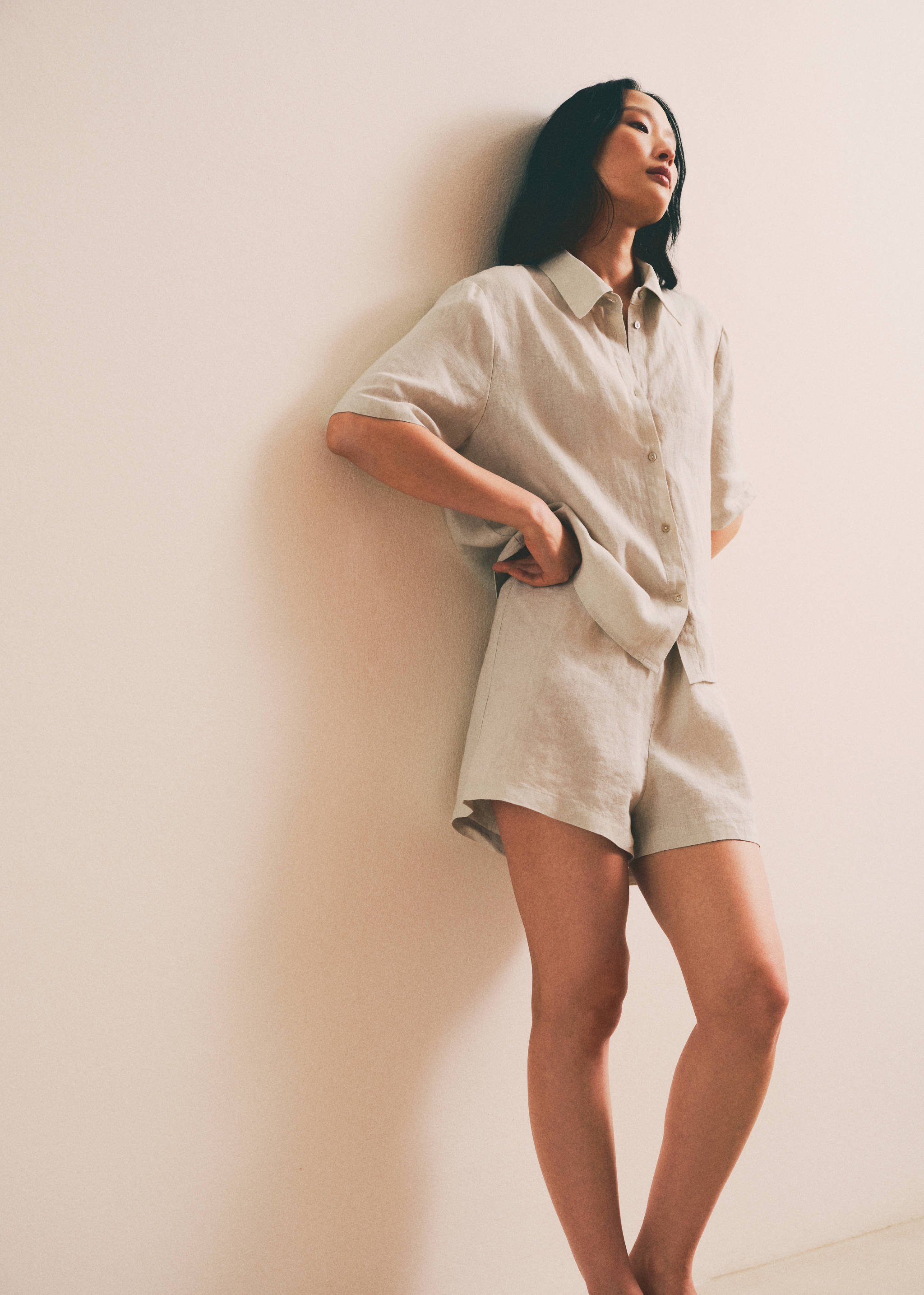 Chemise pyjama lin - Détail de l'article 7