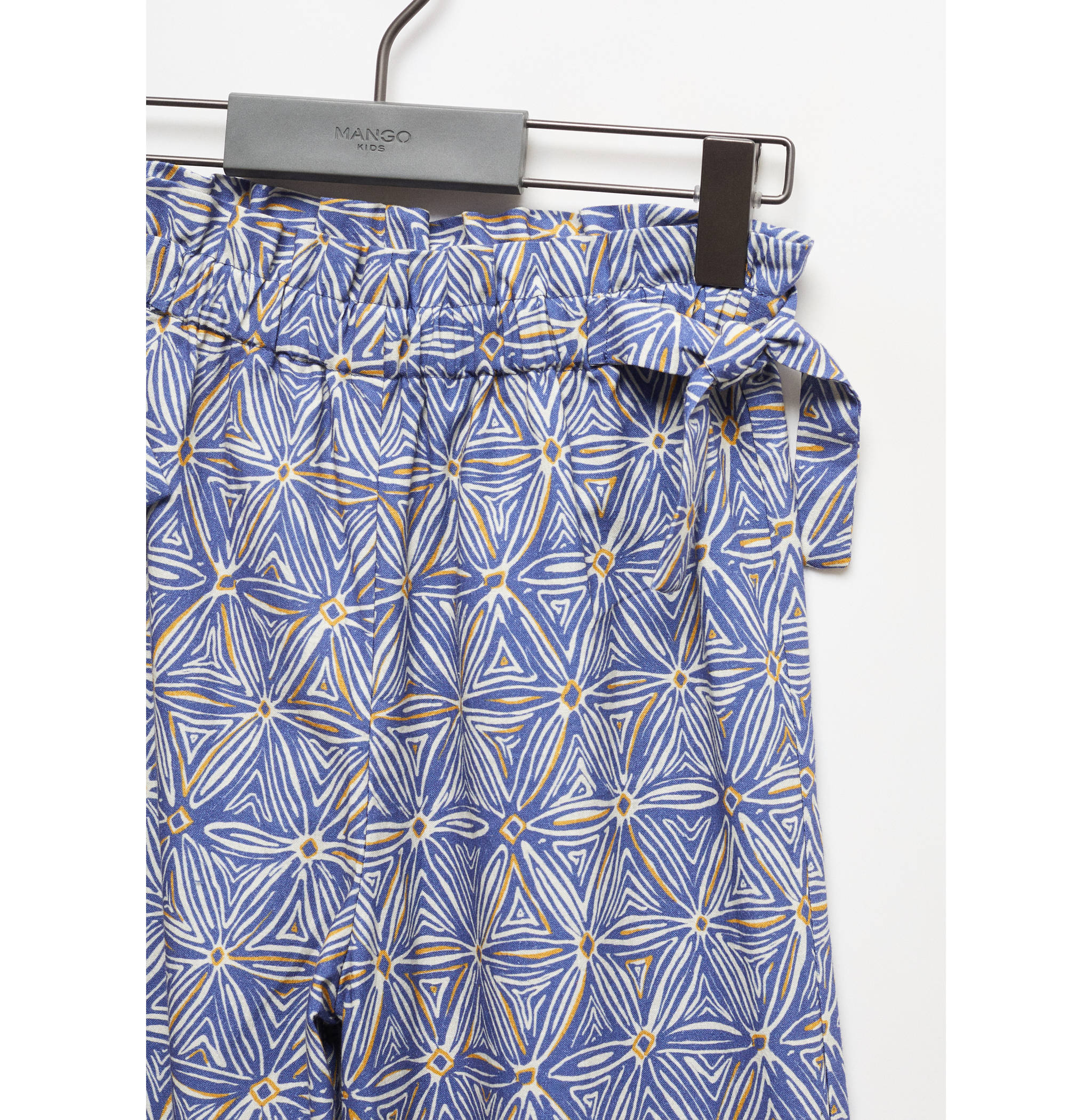 Gemusterte Hose mit Schleifen - Detail des Artikels 8