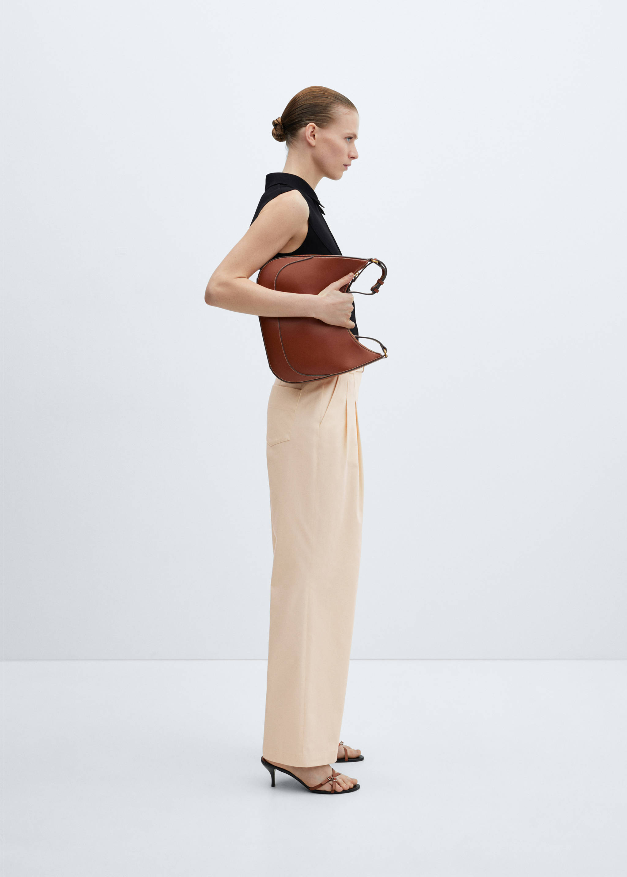 Pantalón pinzas cinturón - Detalle del artículo 2