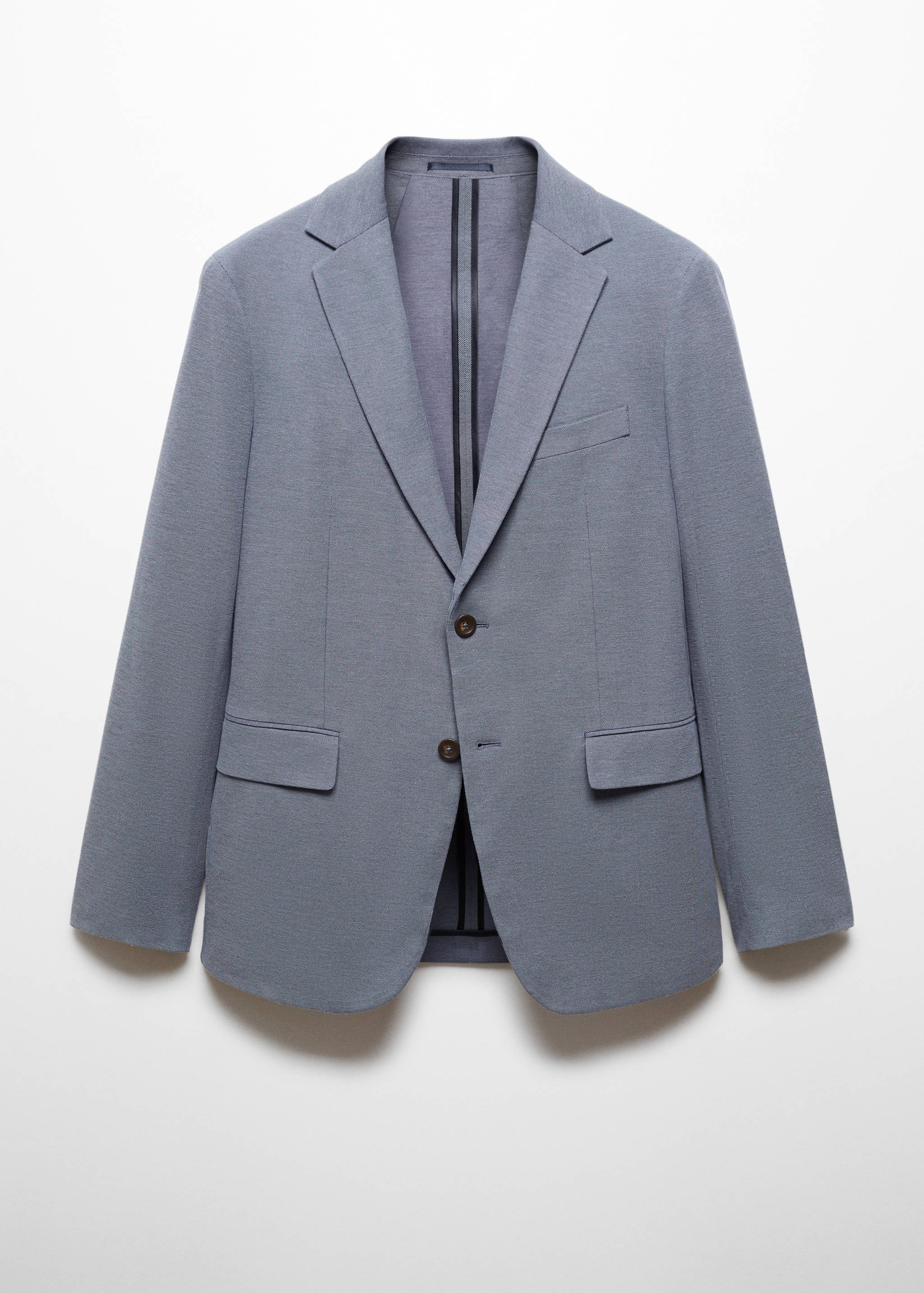 Veste slim fit structurée coton - Article sans modèle