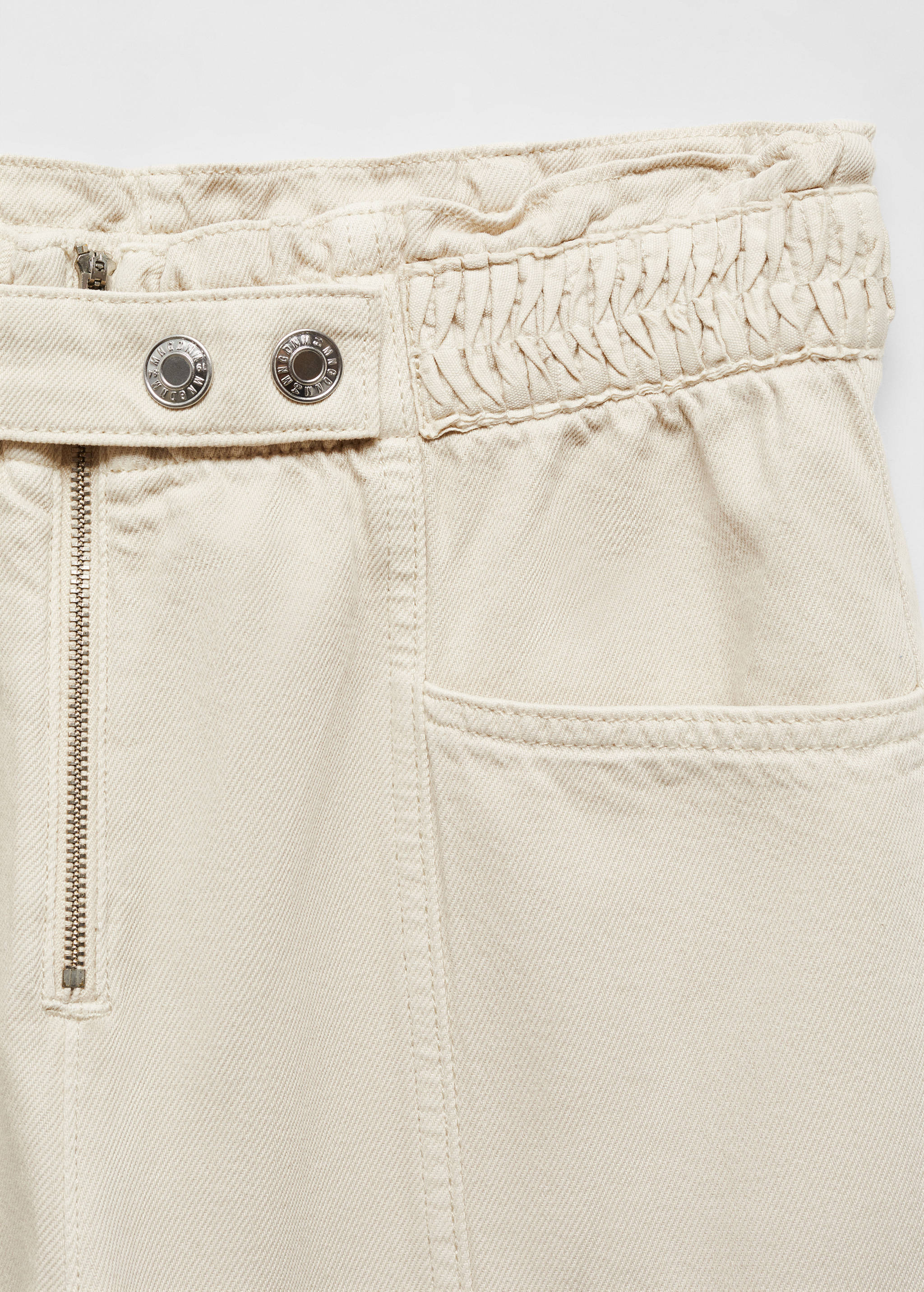 Slouchy jeans with elastic waist - Details of the article 8