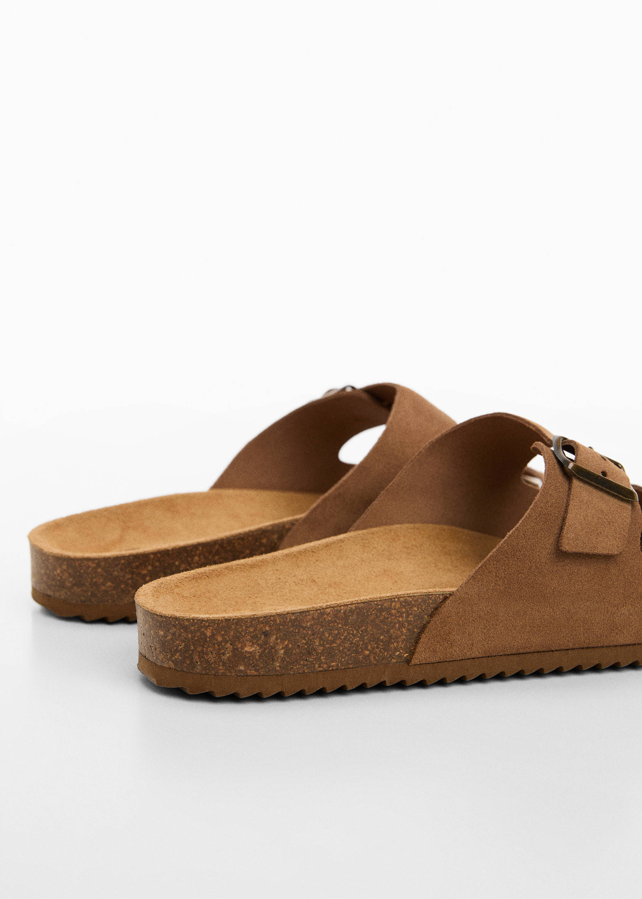 Buckle leather sandals - Details of the article 1