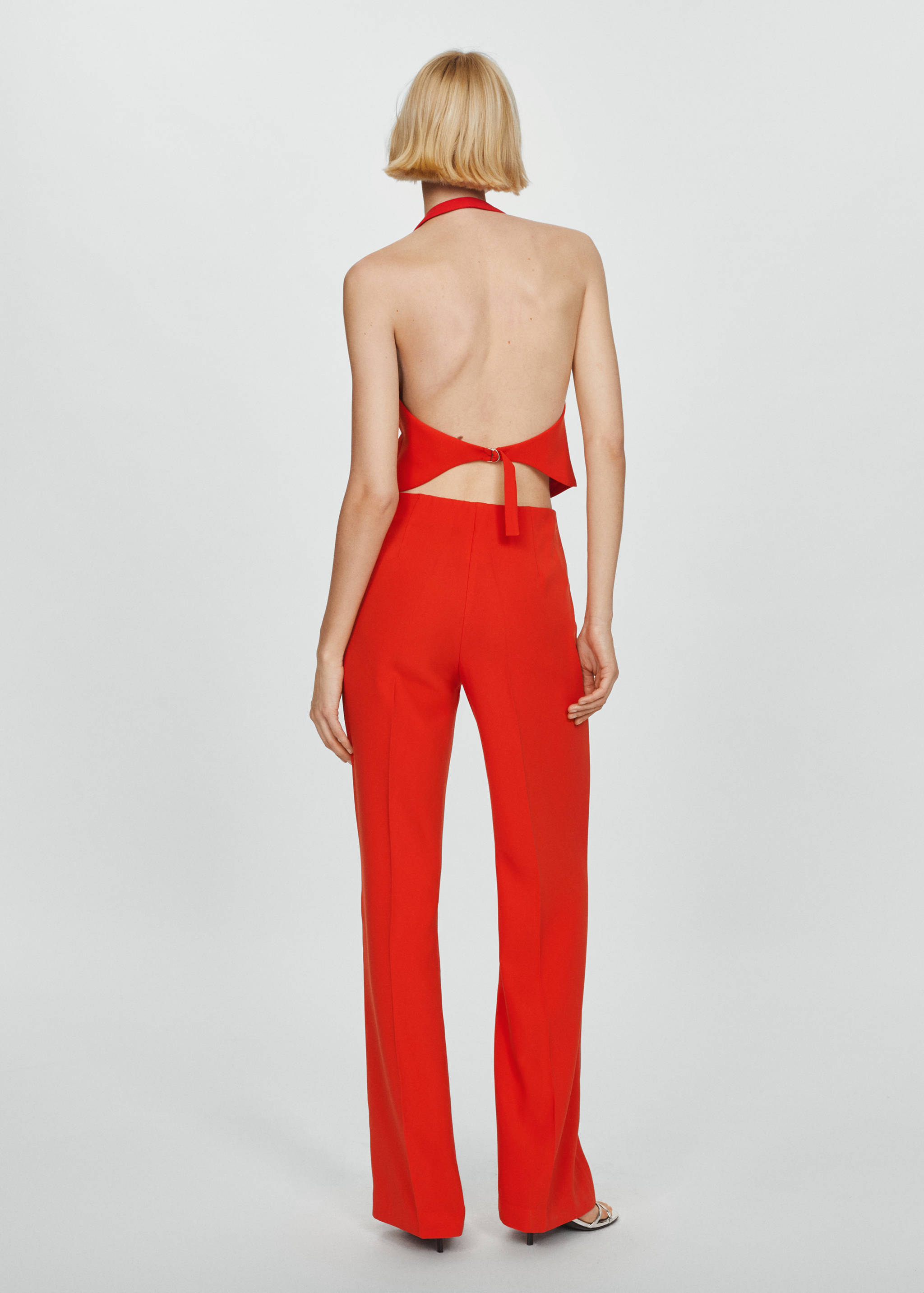 Gilet met knopen - Achterkant van het artikel