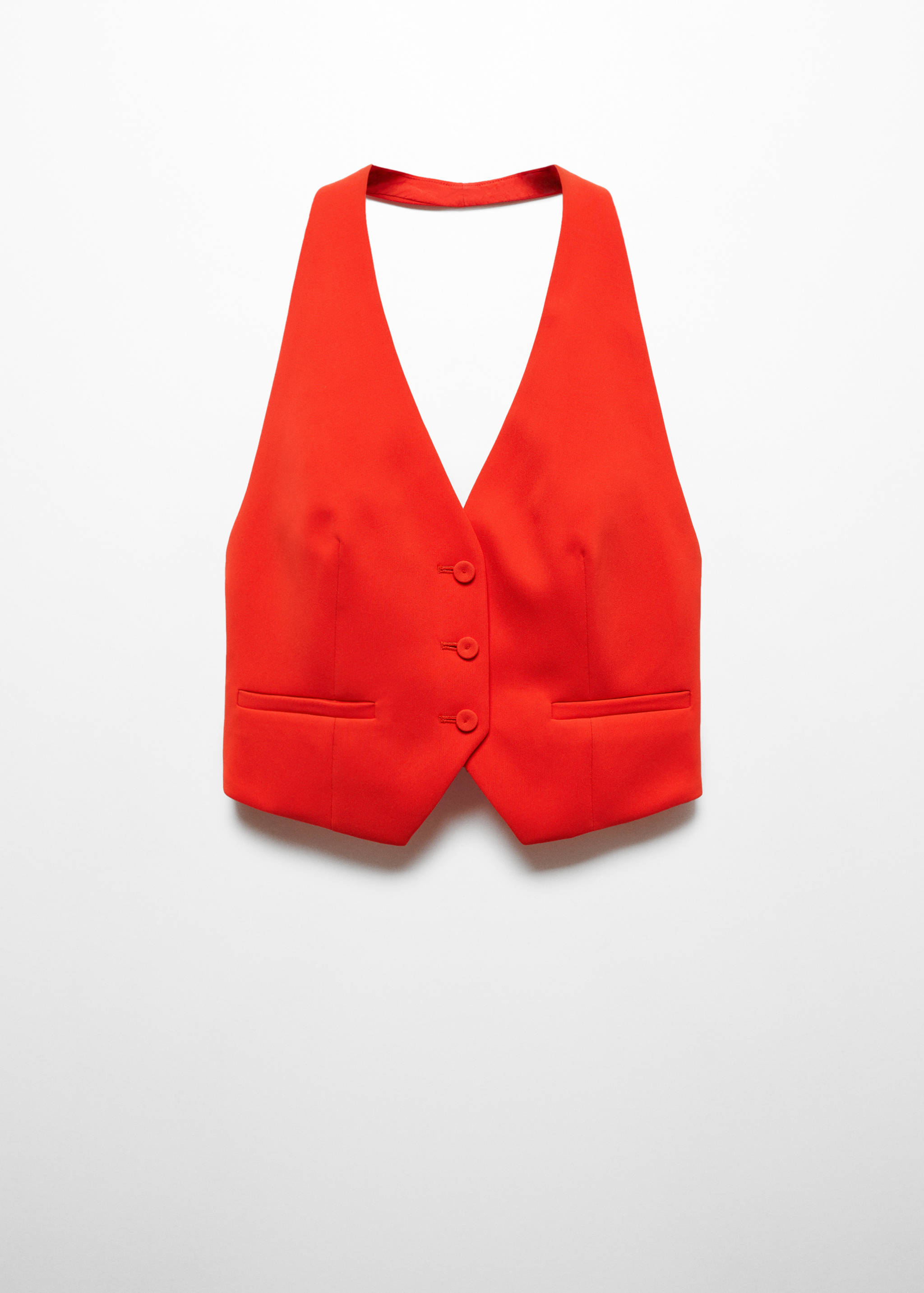 Gilet met knopen - Artikel zonder model