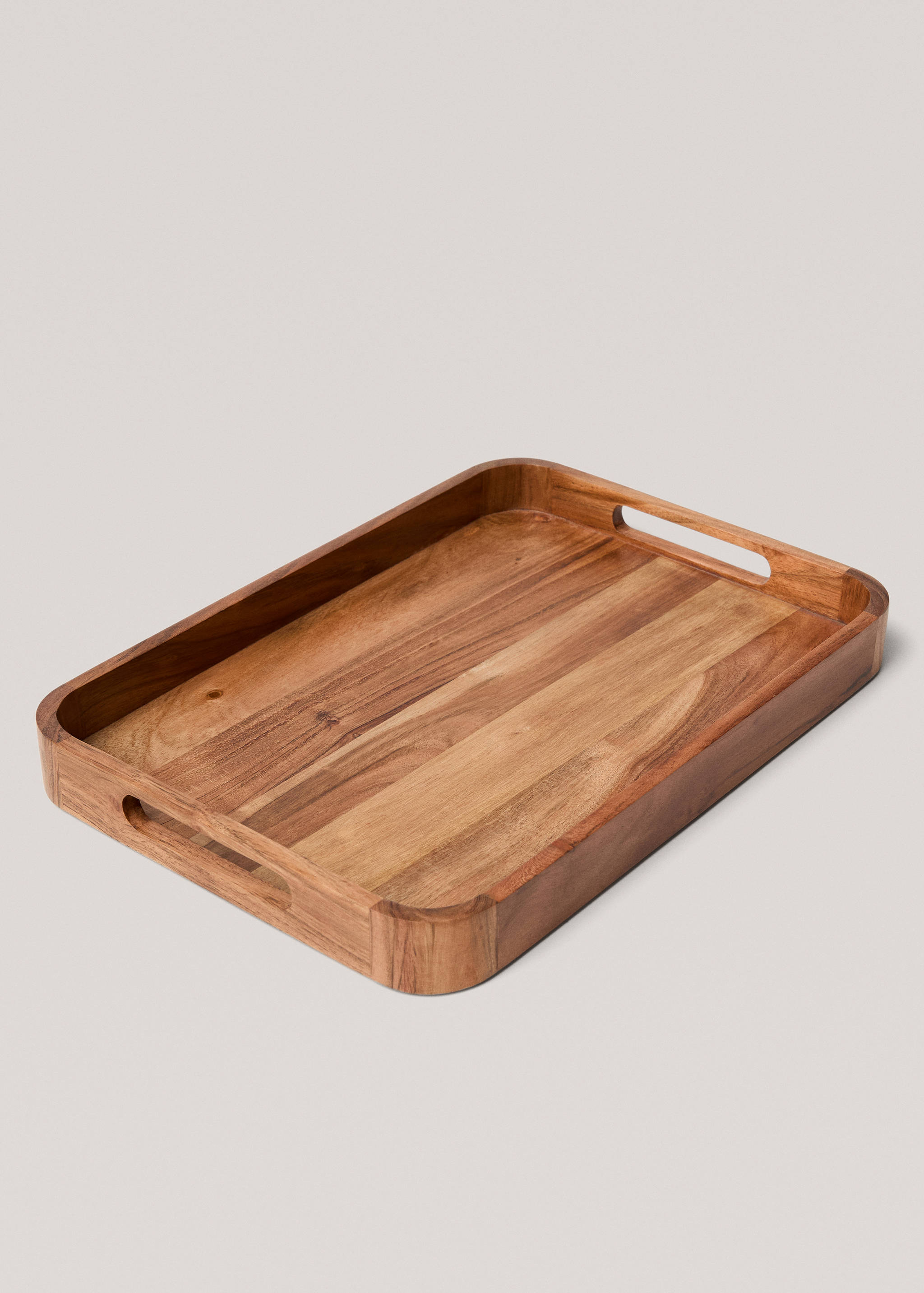 Bandeja rectangular madera 40x28cm - Detalle del artículo 1