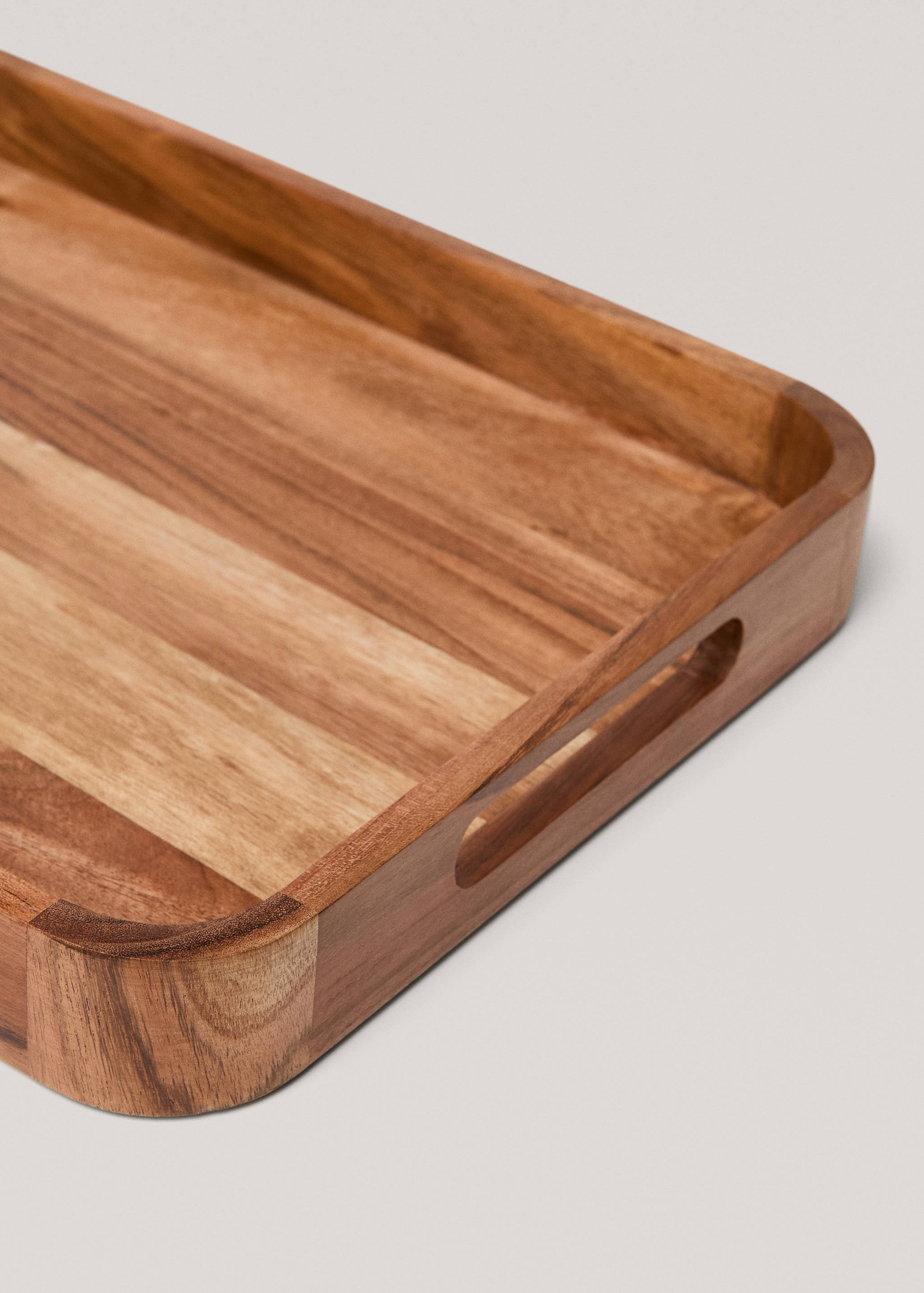 Bandeja rectangular madera 40x28cm - Detalle del artículo 2
