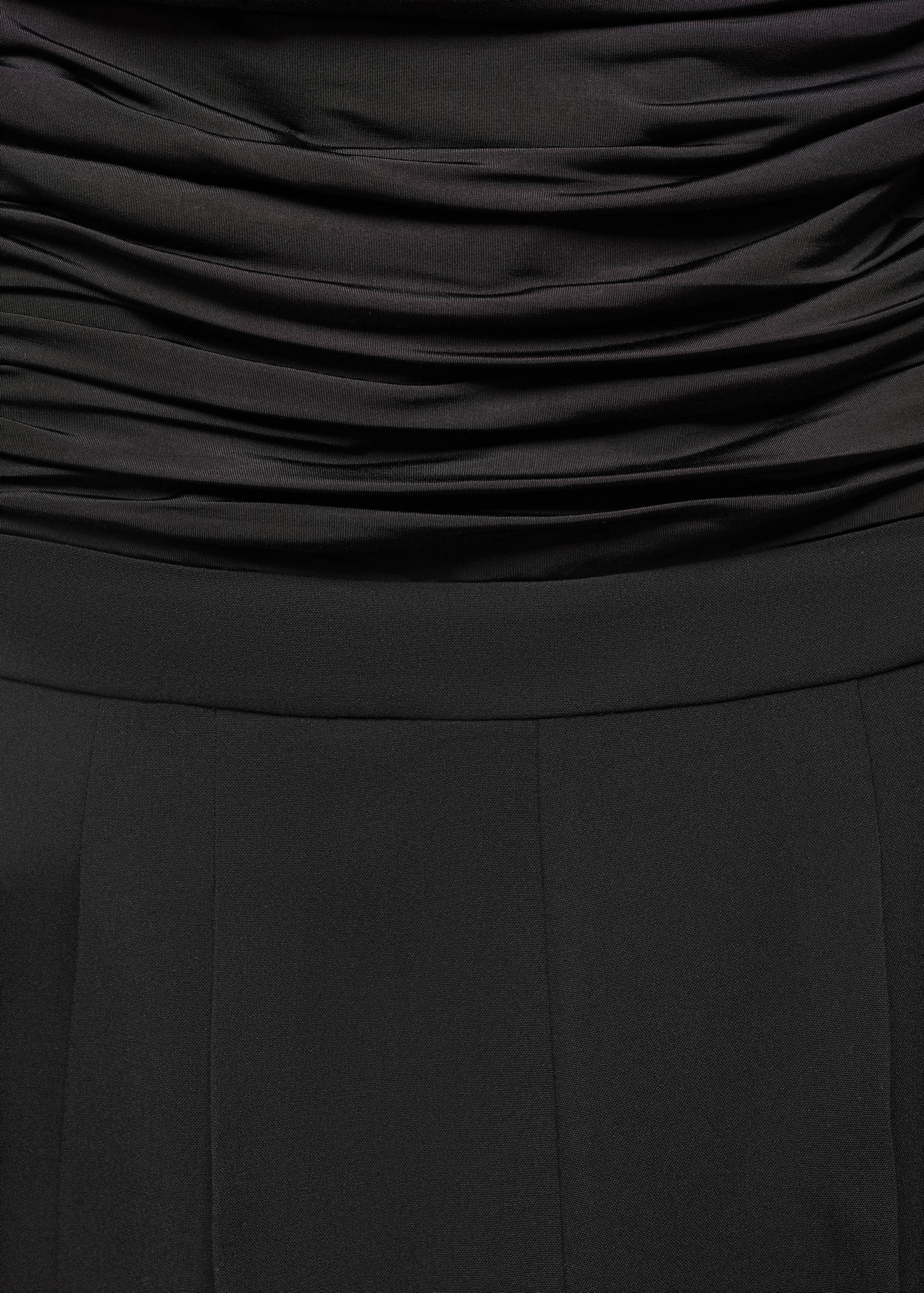 Off-the-shoulder jumpsuit with gathered detail - Details of the article 8