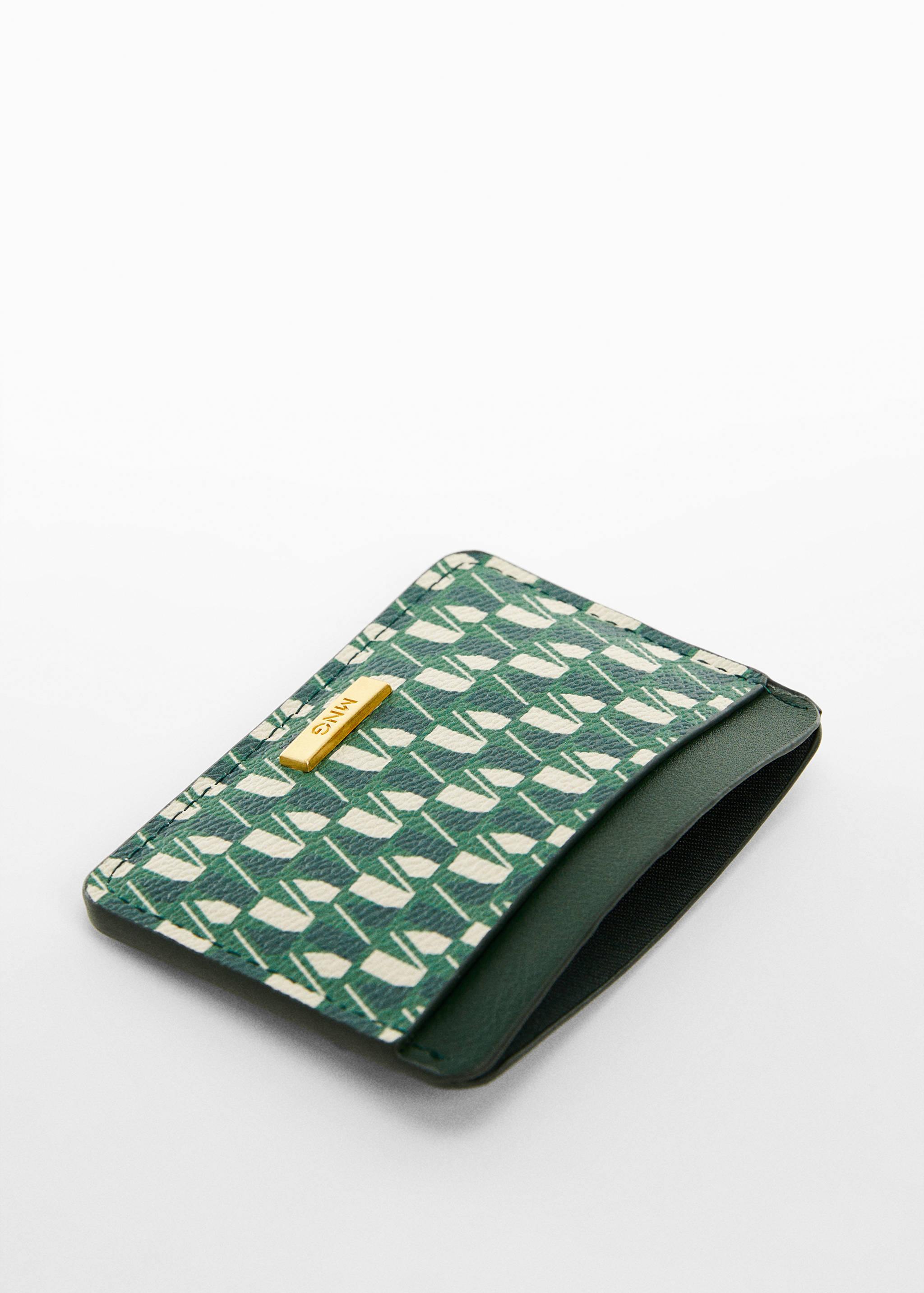 Kartenetui mit Logomuster - Detail des Artikels 1