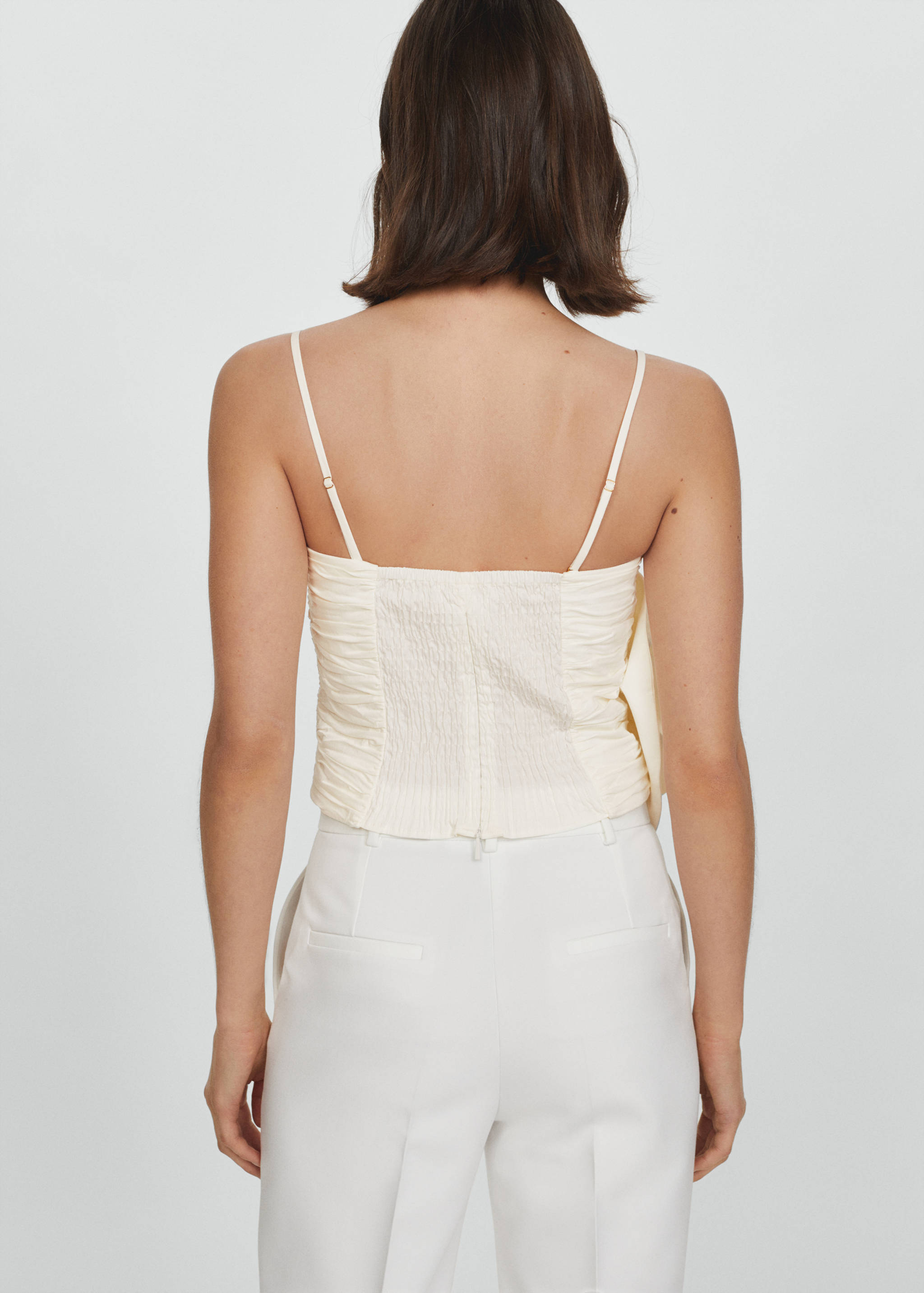 Floral maxi-top - Reverse of the article