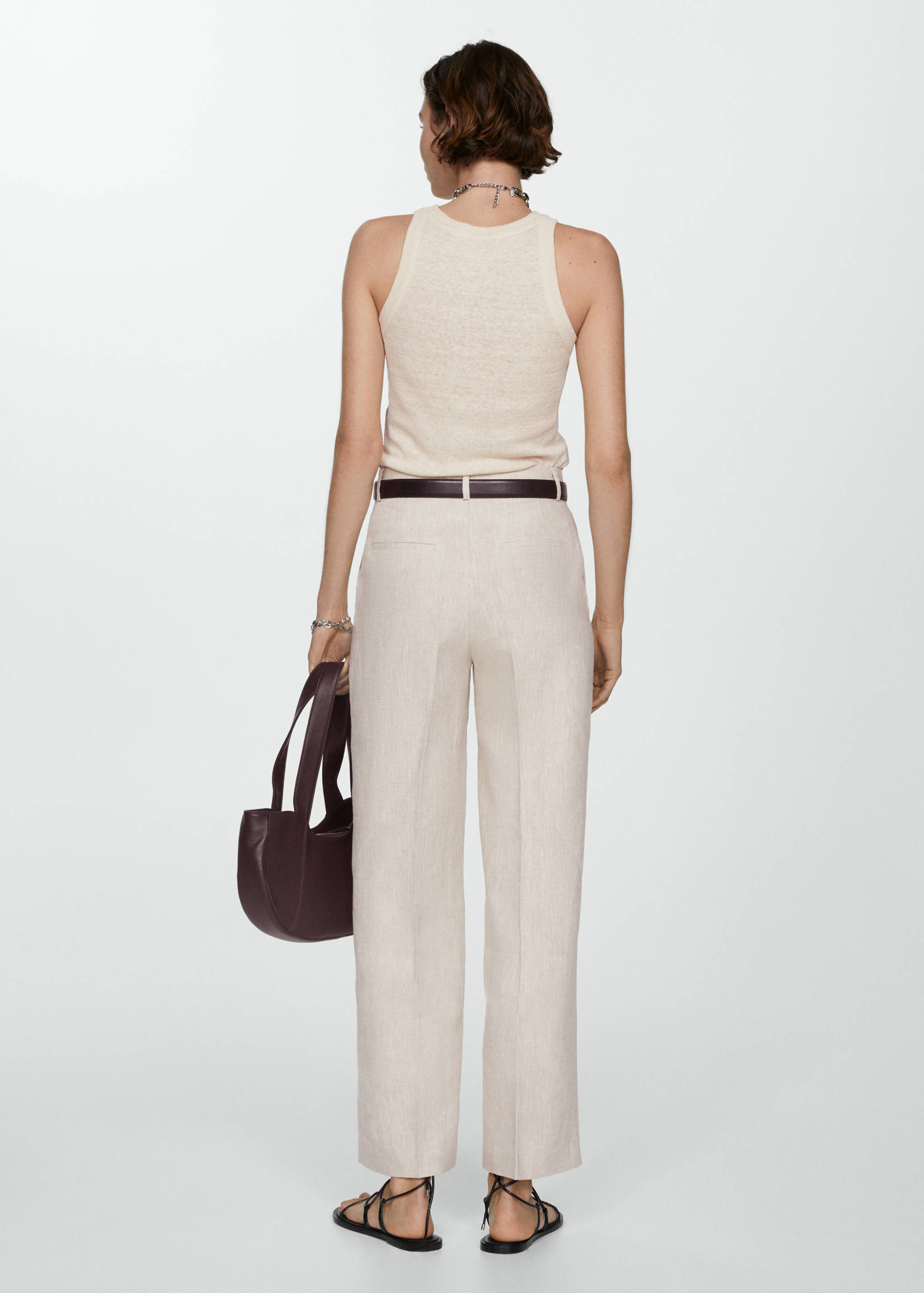 Top 100% lino - Reverso del artículo