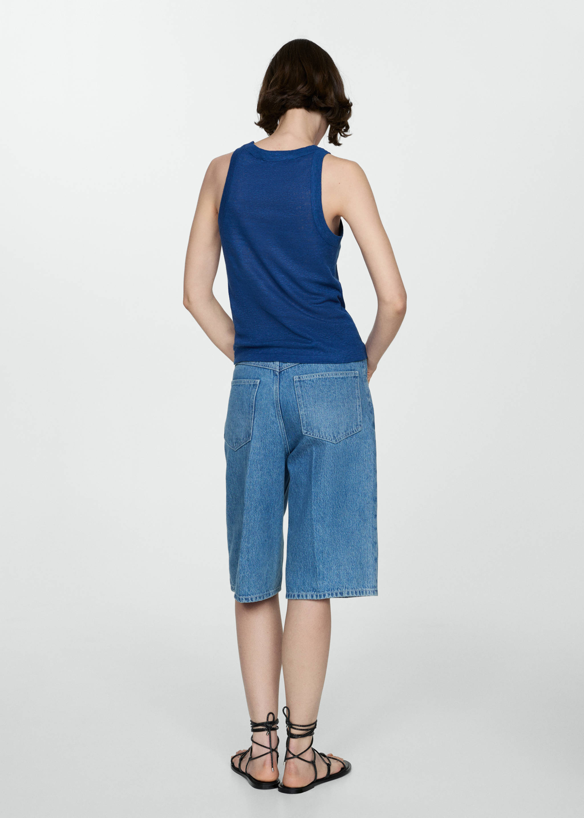 Top 100% lino - Reverso del artículo