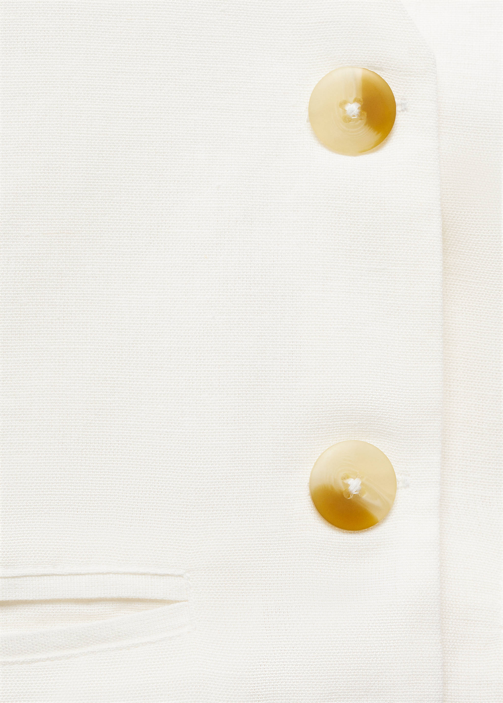 Linen halter-neck vest - Details of the article 8