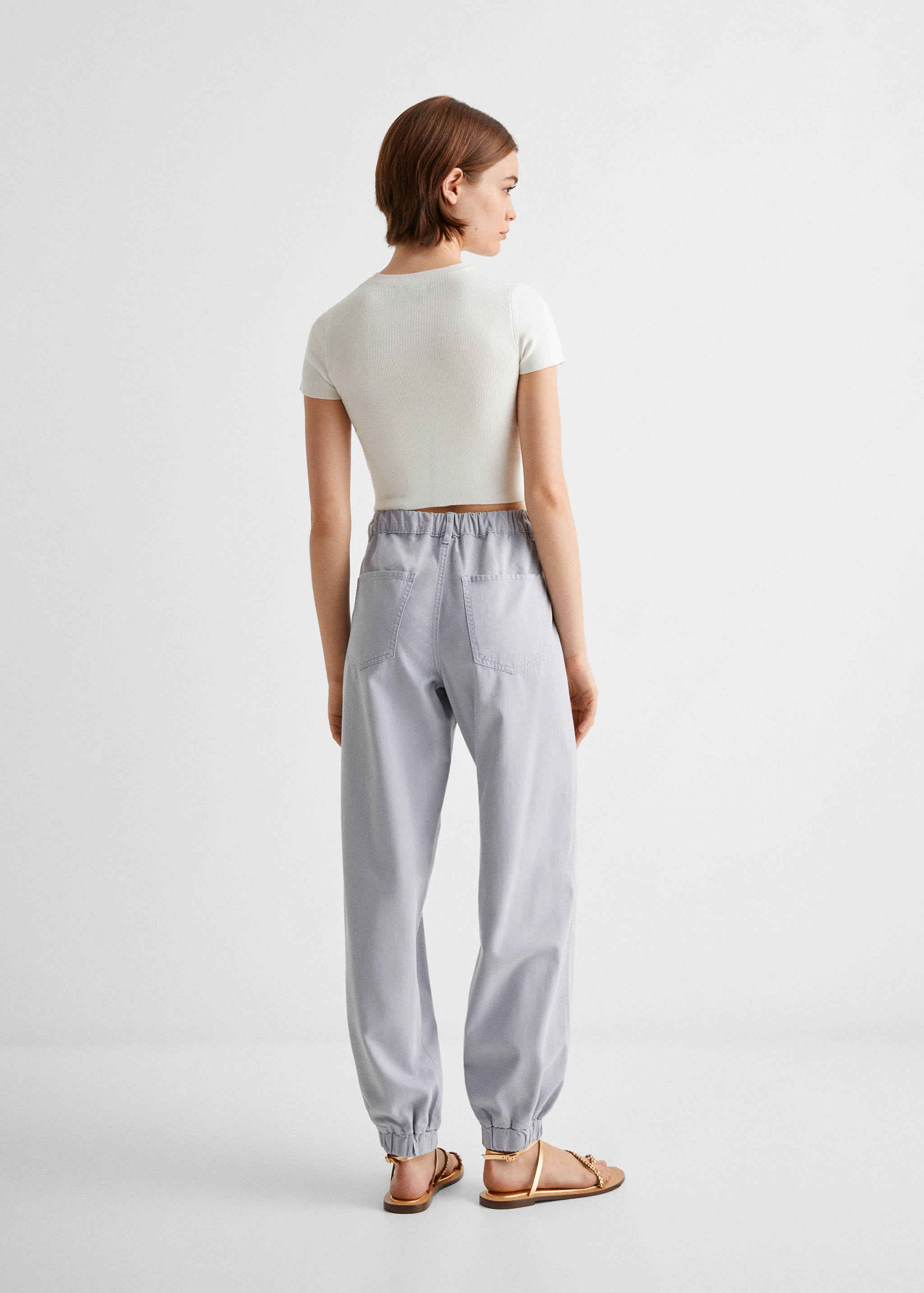 Pantalon jogger coton - Verso de l’article
