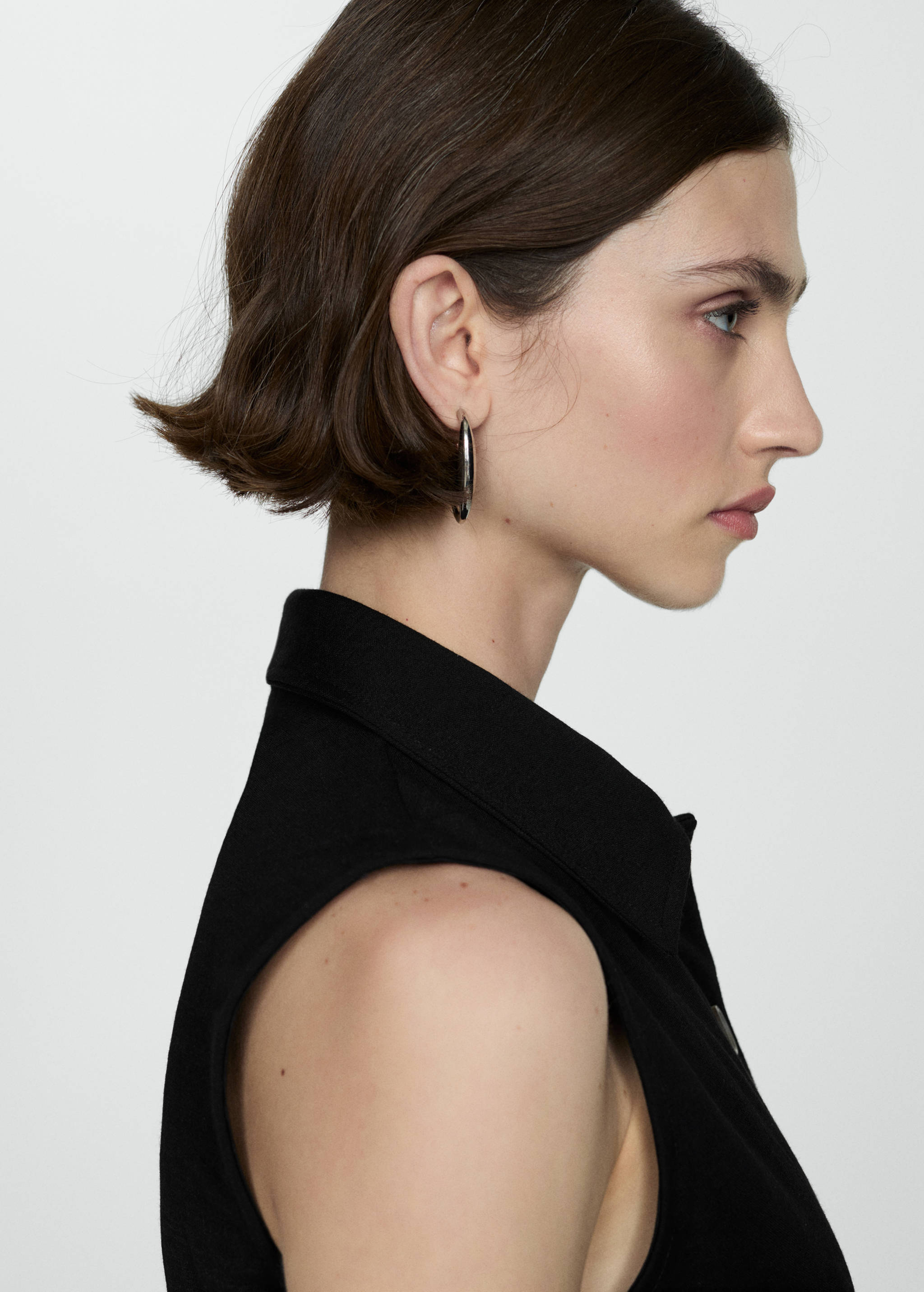 衬衫领马甲 - null