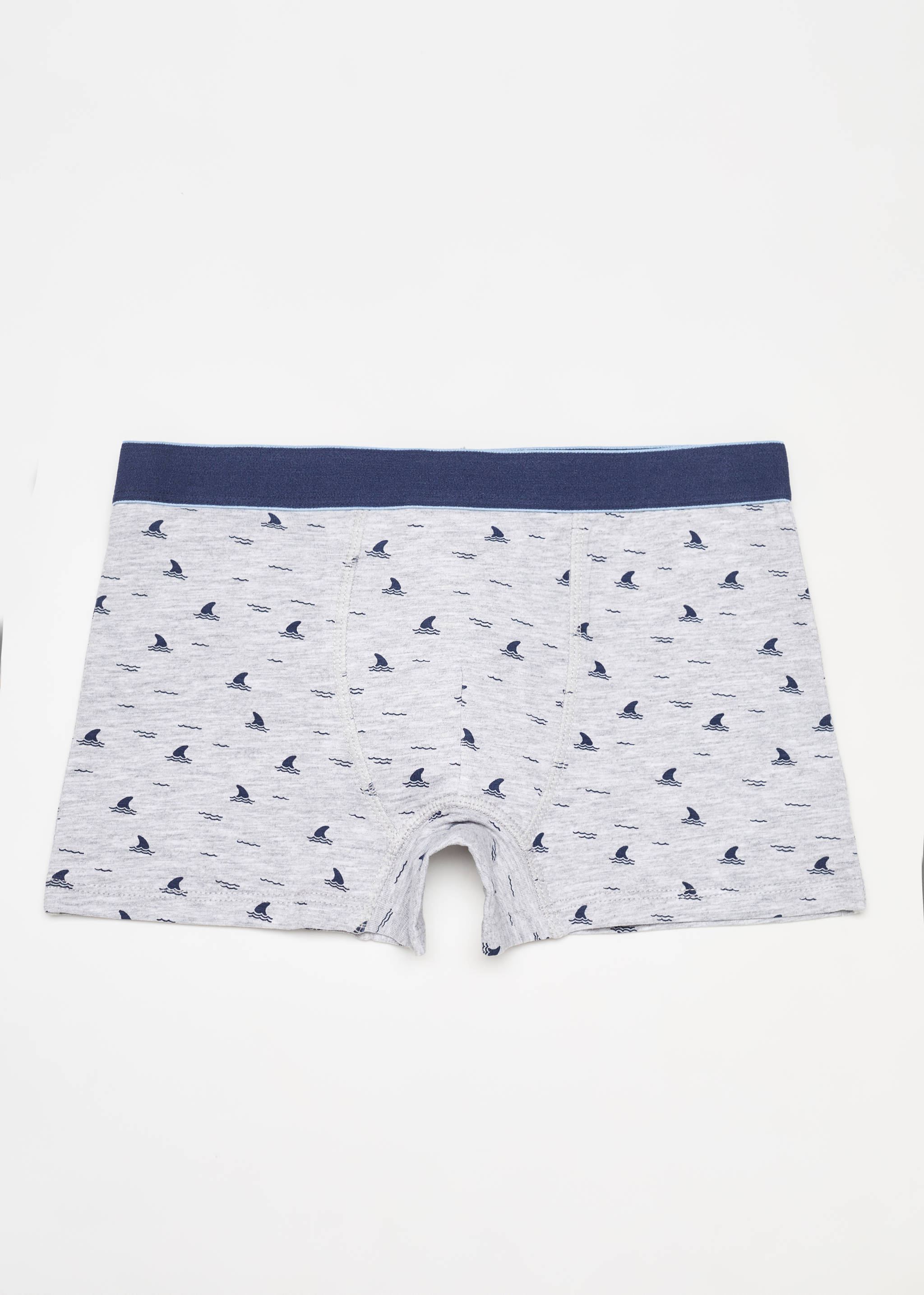 3er-Pack gemusterte Boxershorts - Rückseite des Artikels