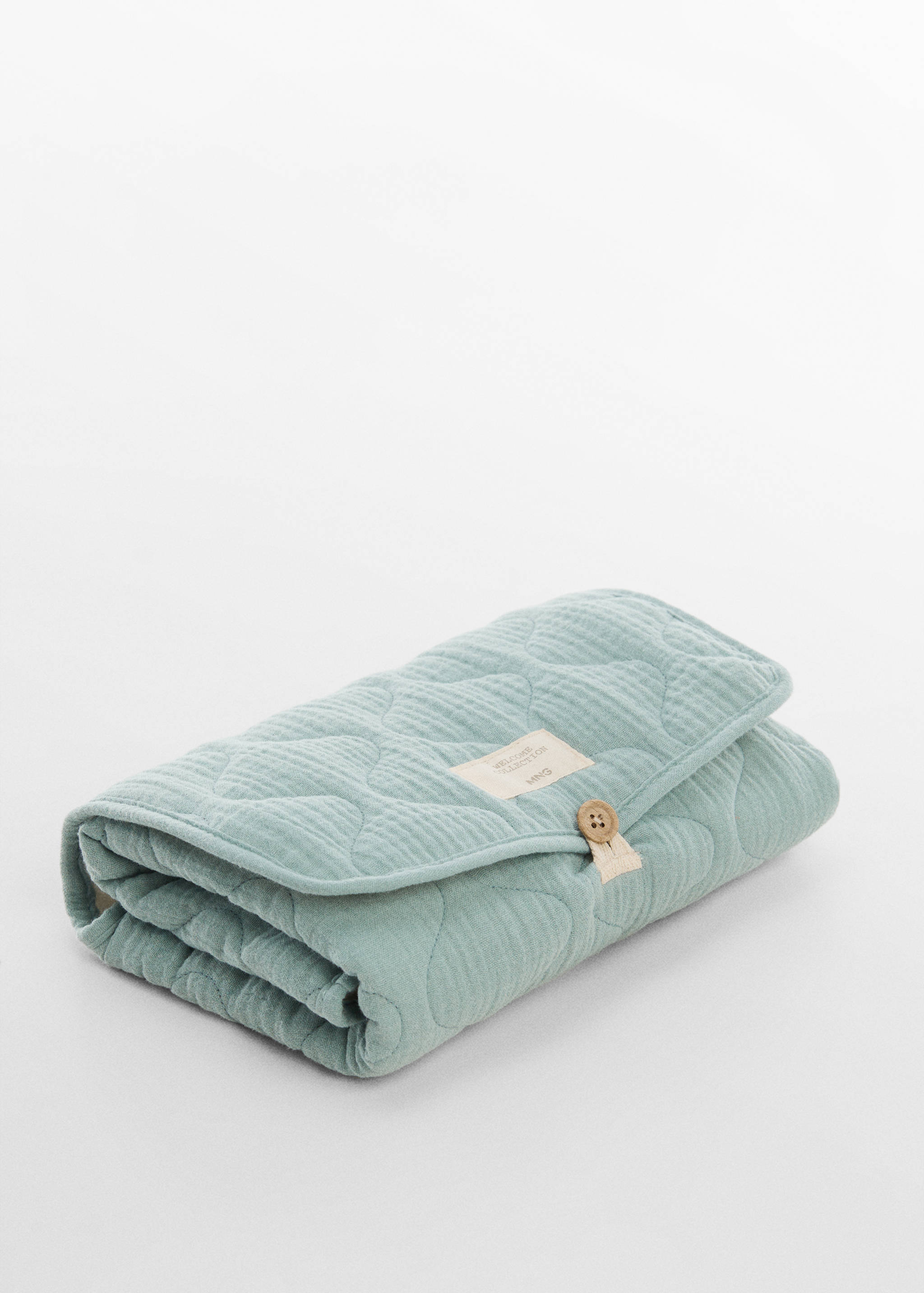 حصيرة محشوة لتغيير حفاضات الأطفال - رؤية وسط