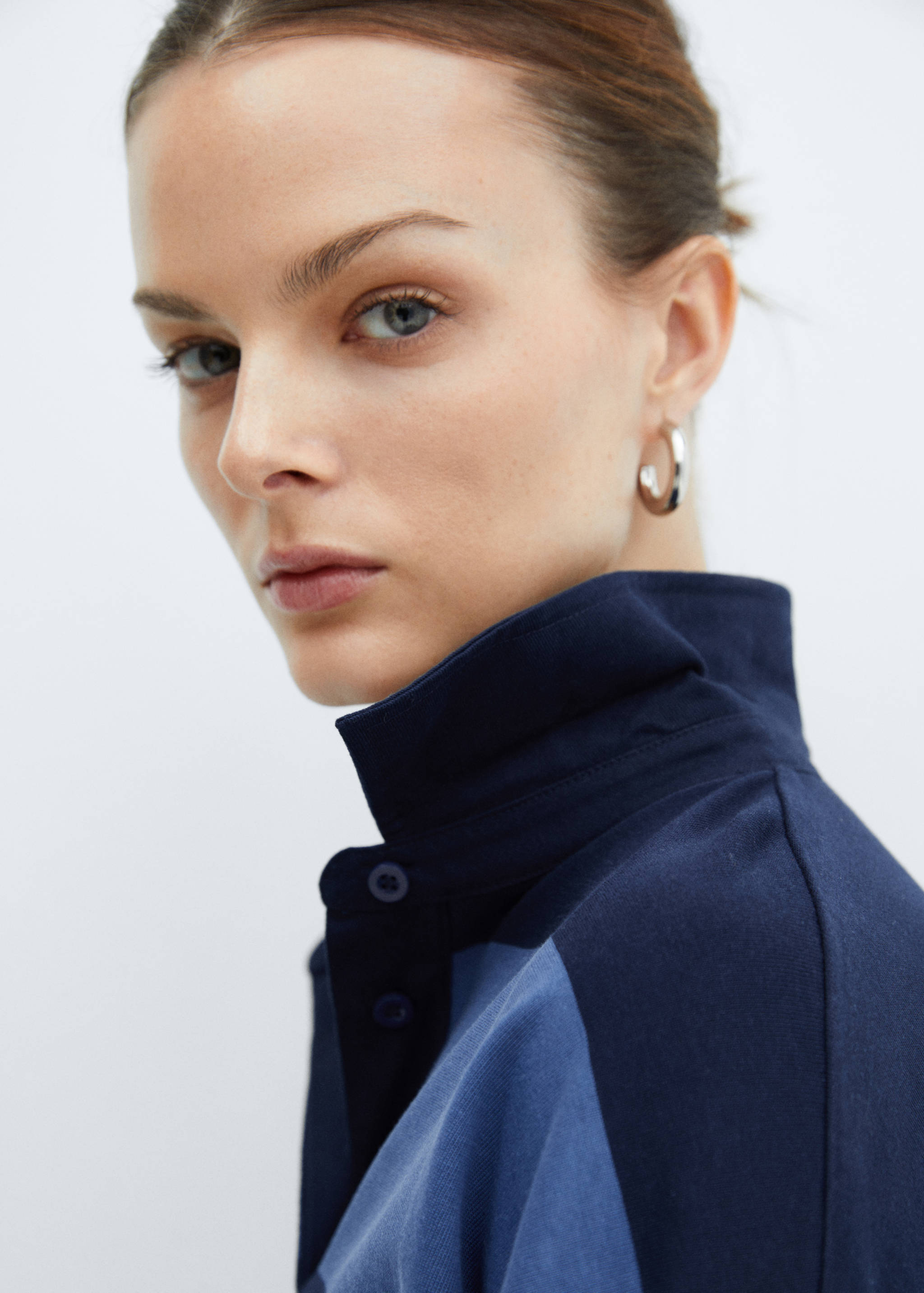 Polo rayures combiné chemise - Détail de l'article 1