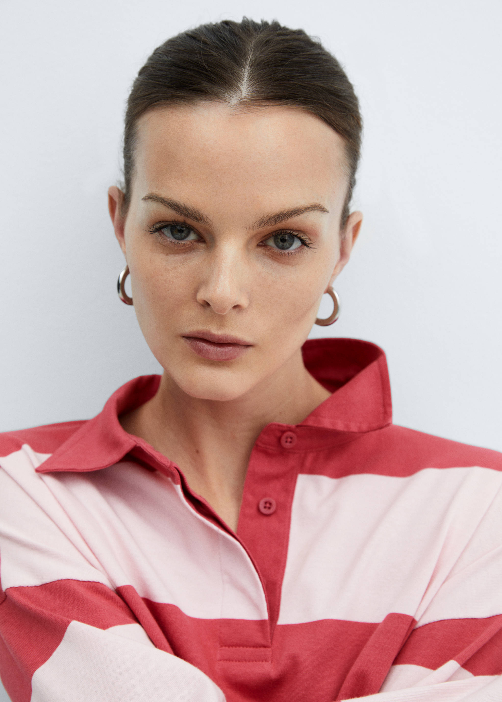 Polo rayures combiné chemise - Détail de l'article 1