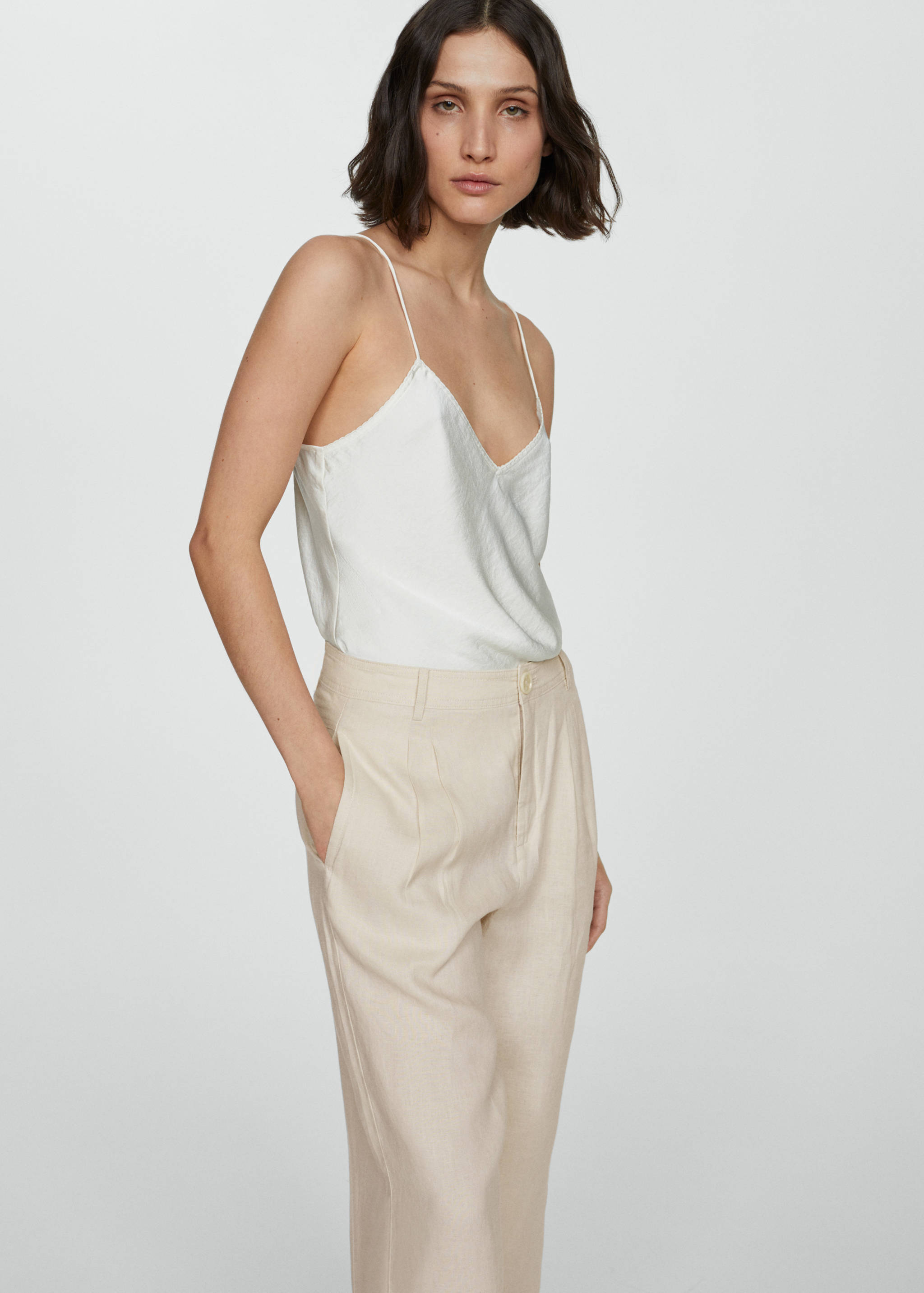 Pantalons wideleg 100% lli - Detall de l'article 1