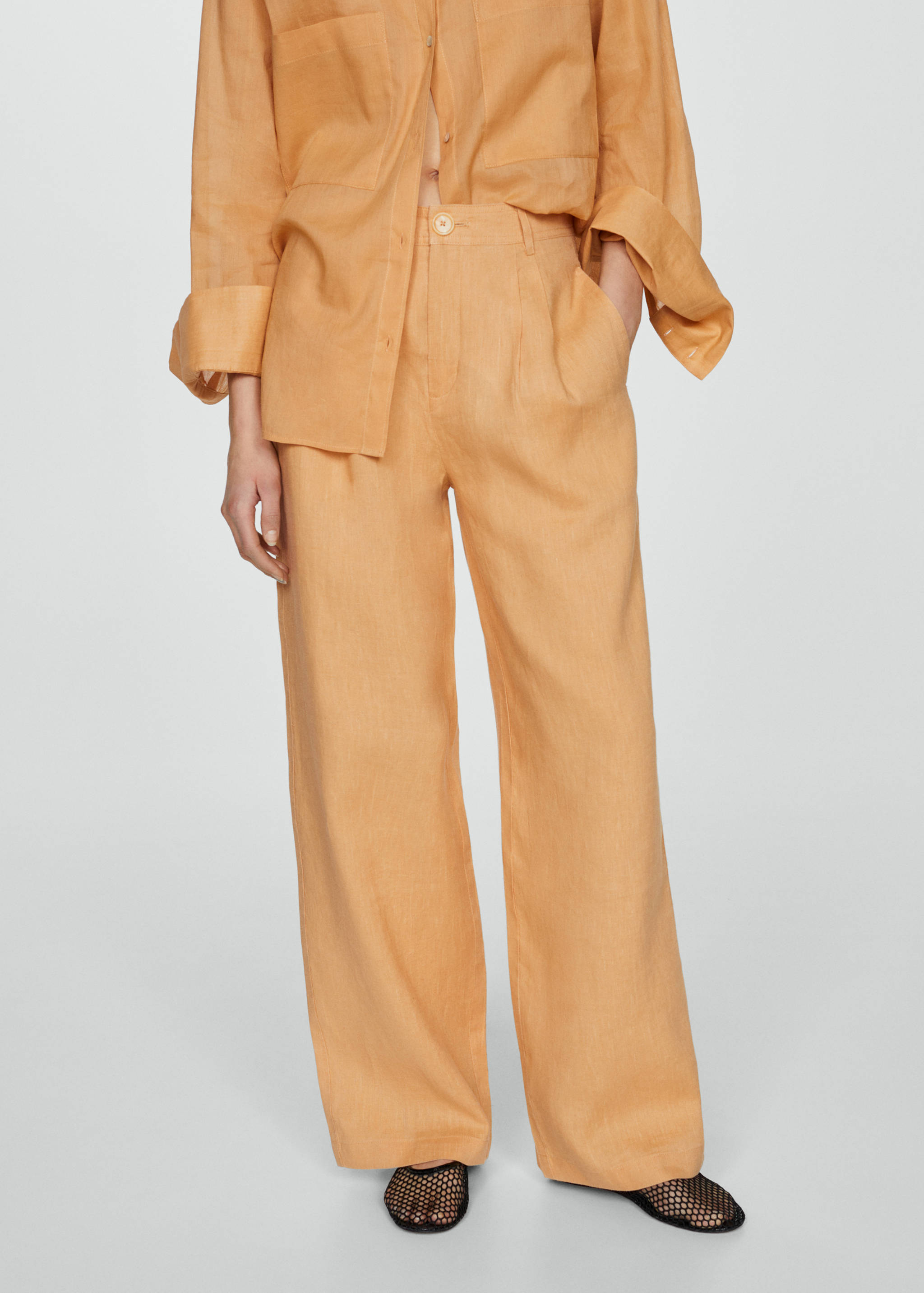 Pantalons wideleg 100% lli - Pla mig